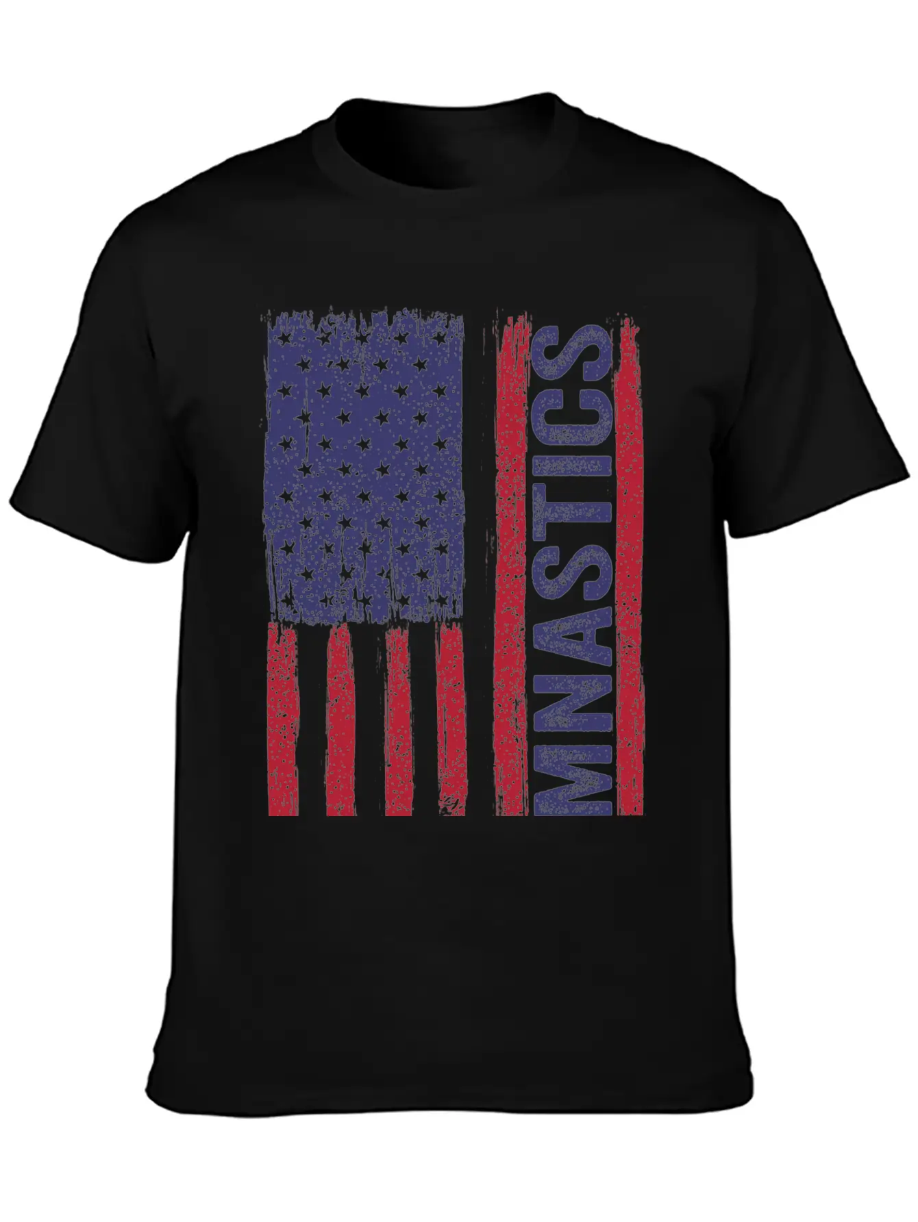 USA Gymnastics Flag Essential Cotton Tee For Daily Outfits – Unisex Style