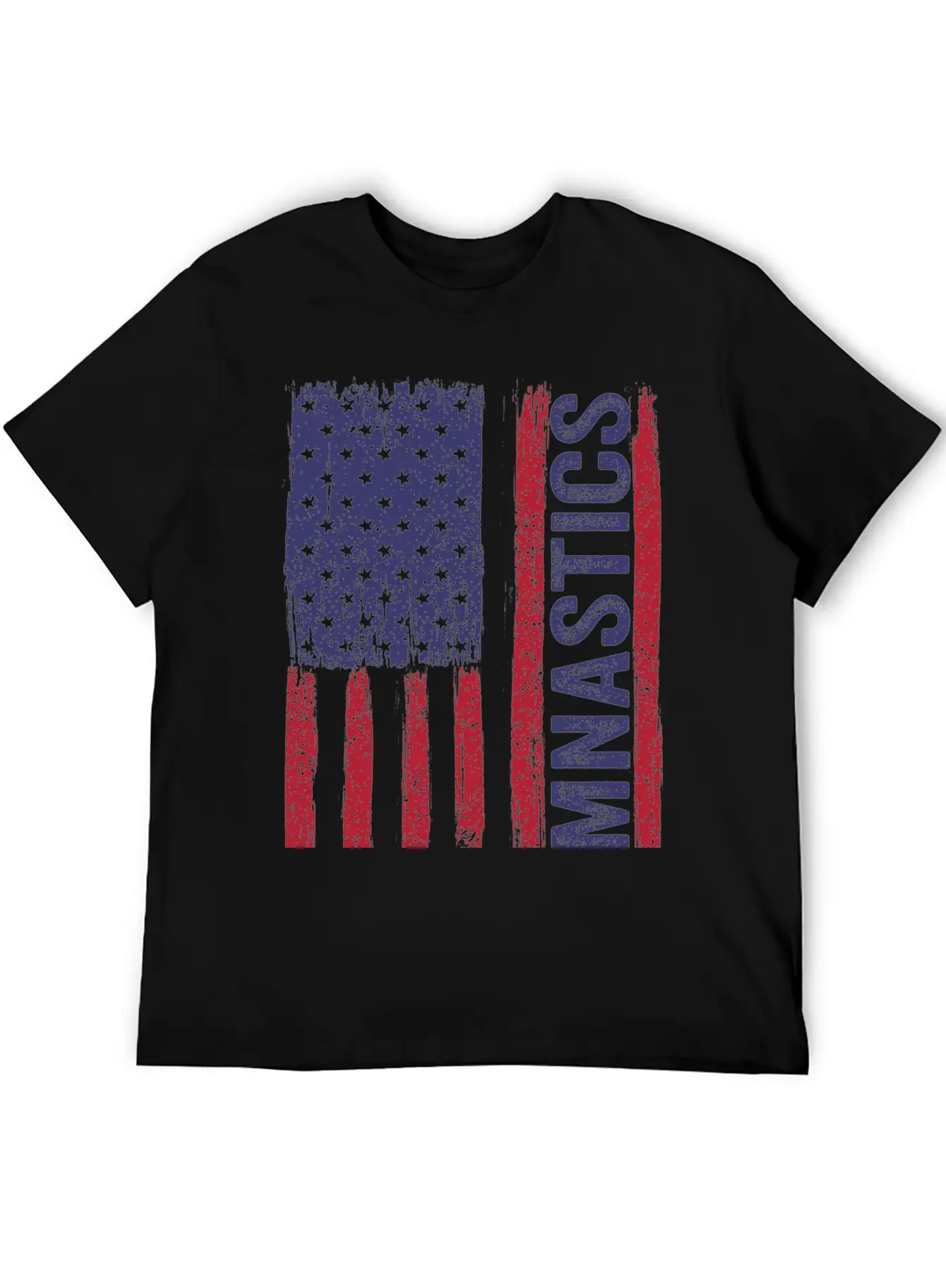 USA Gymnastics Flag Essential Cotton Tee For Daily Outfits – Unisex Style