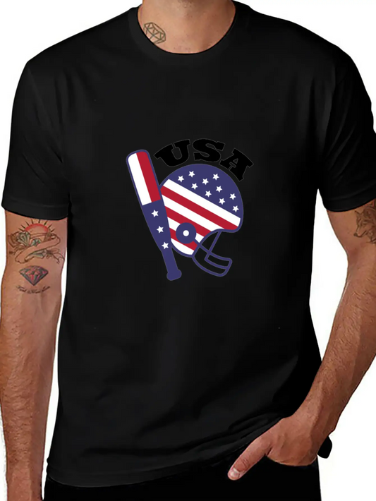 USA Sports Stylish Everyday T-Shirt – Unisex Basic Cotton Tee
