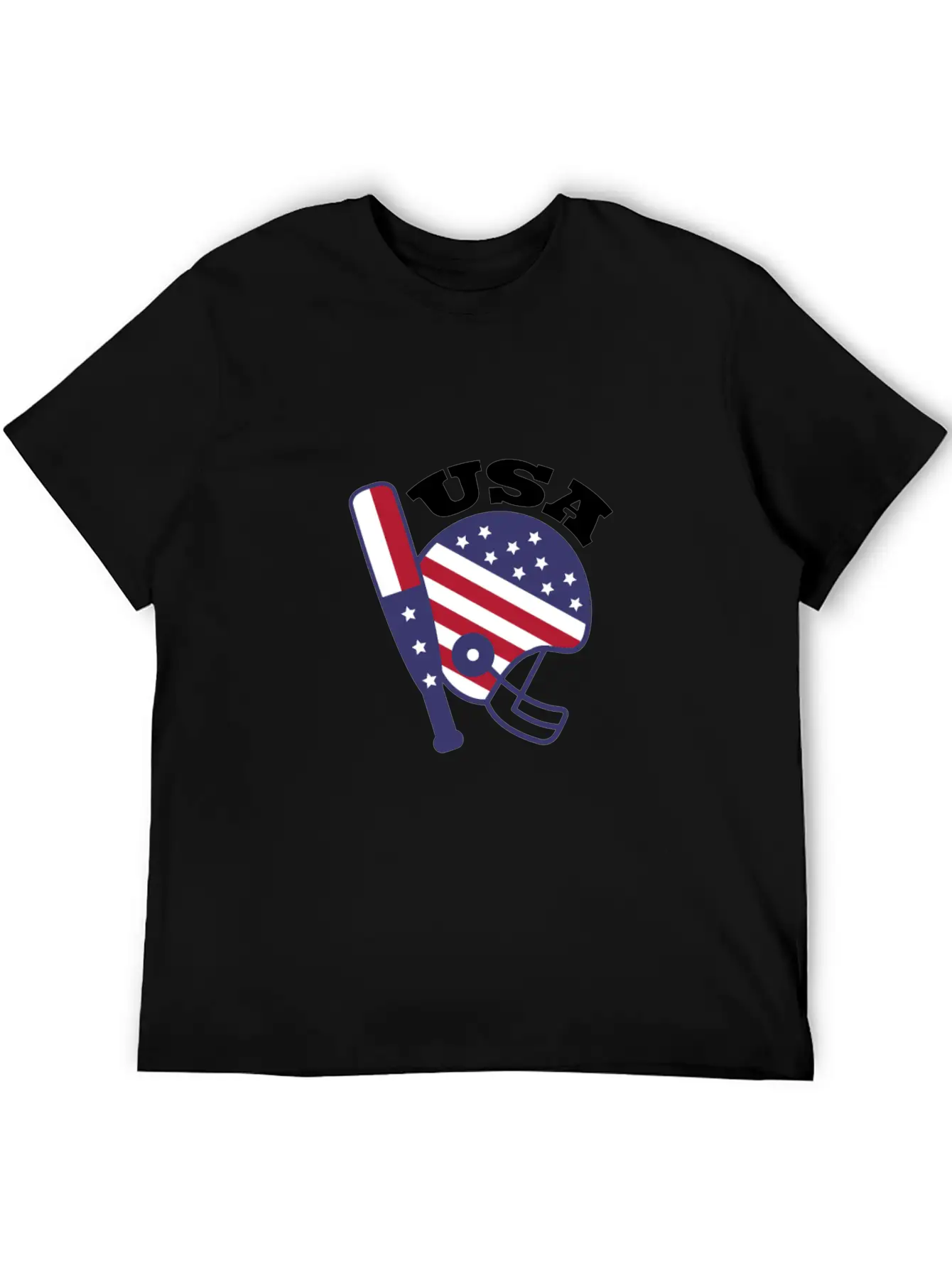 USA Sports Stylish Everyday T-Shirt – Unisex Basic Cotton Tee