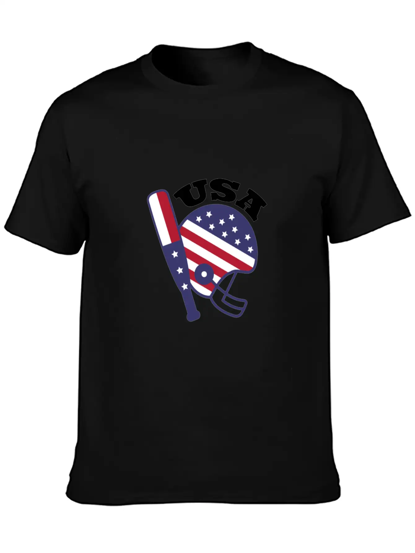 USA Sports Stylish Everyday T-Shirt – Unisex Basic Cotton Tee