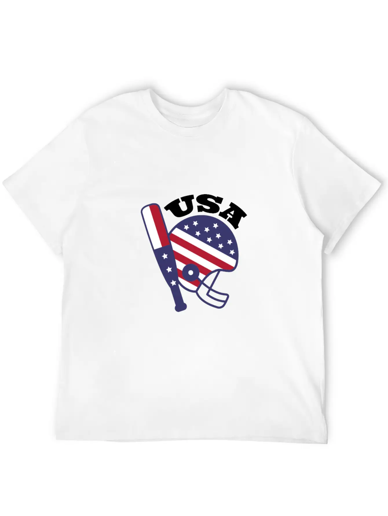 USA Sports Stylish Everyday T-Shirt – Unisex Basic Cotton Tee
