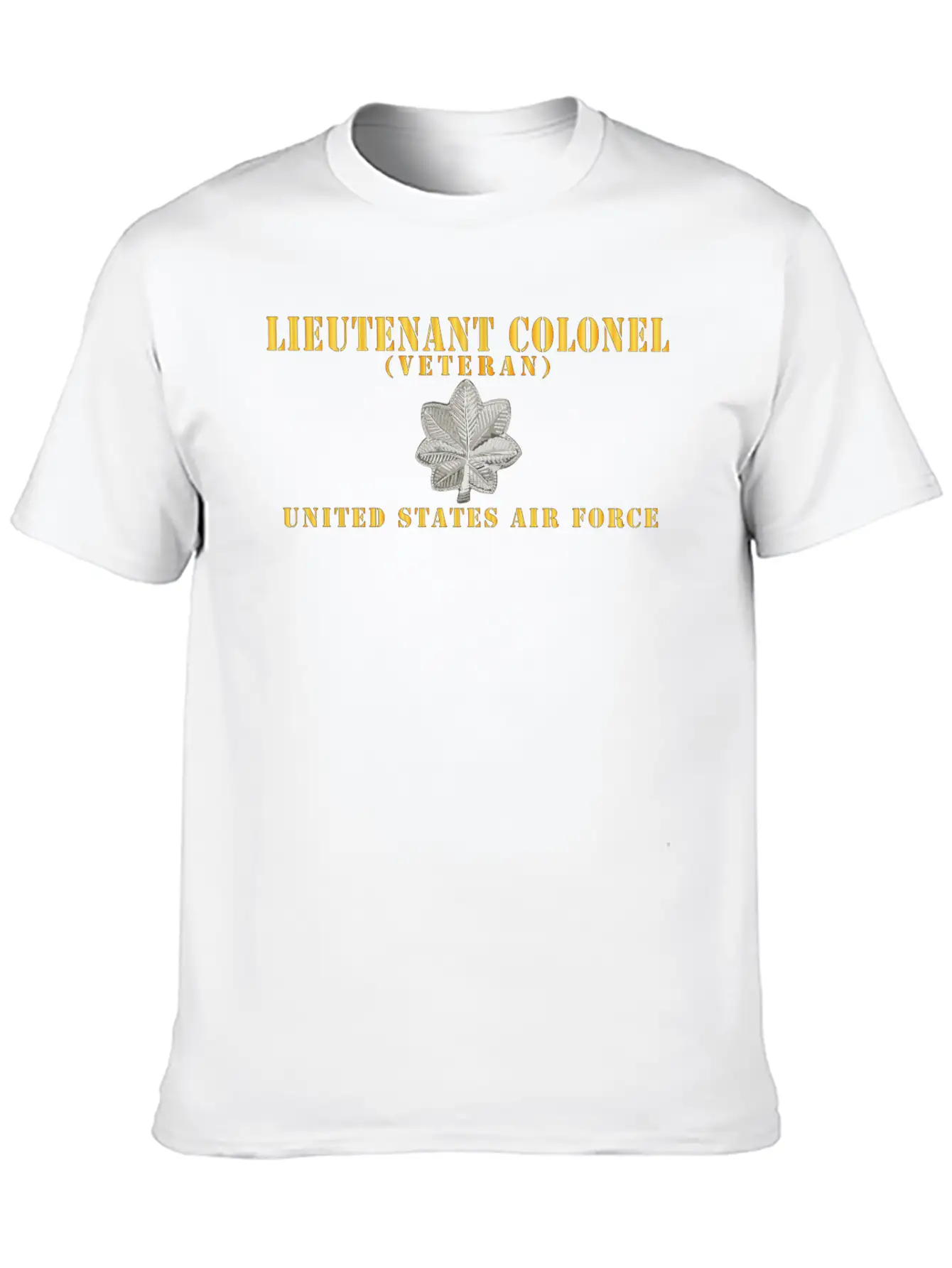 USAF Lieutenant Colonel LTC Veteran X 300 Hat Relaxed Everyday Tee – Lightweight And Durable Cotton