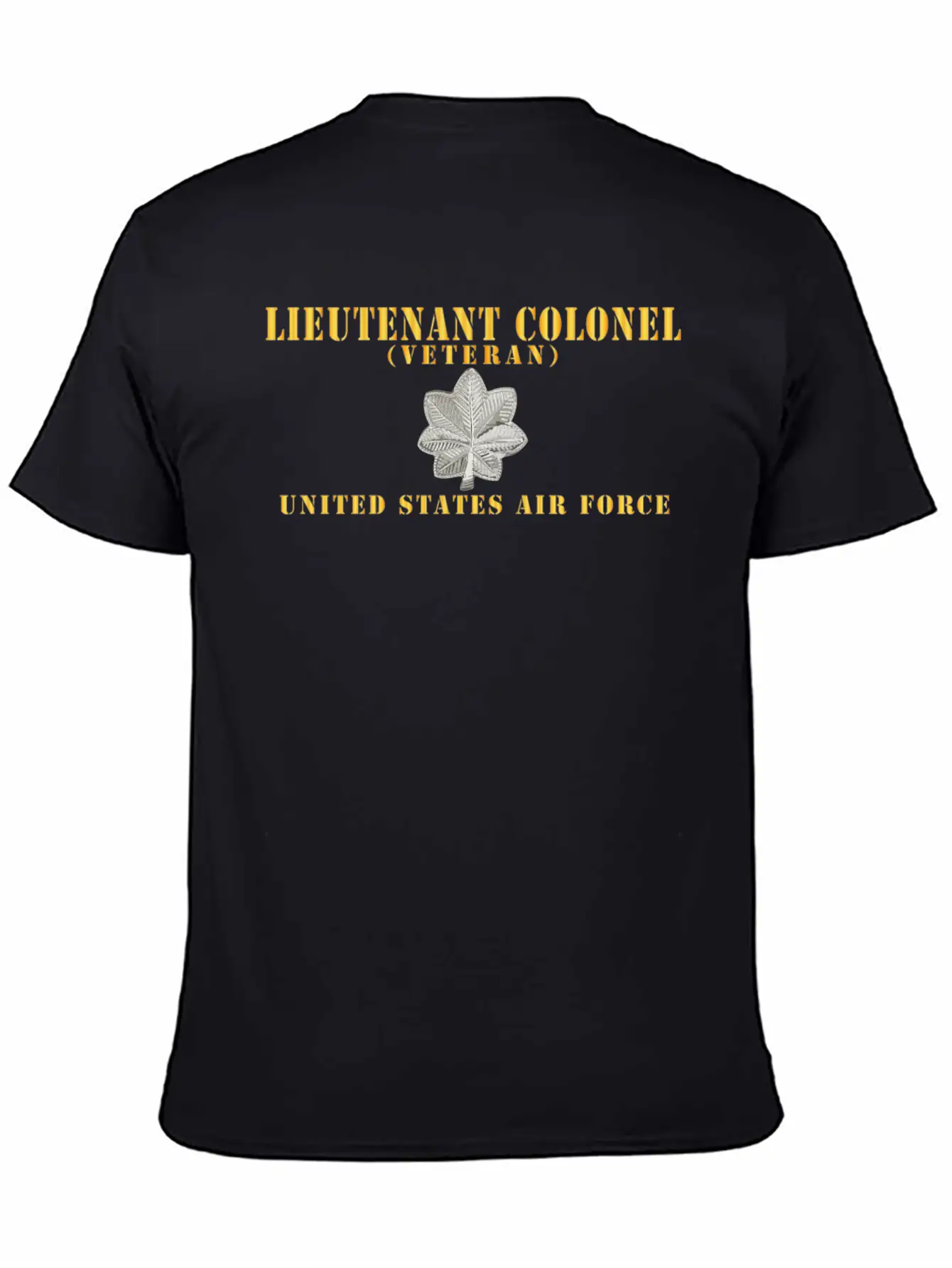 USAF Lieutenant Colonel LTC Veteran X 300 Hat Relaxed Everyday Tee – Lightweight And Durable Cotton