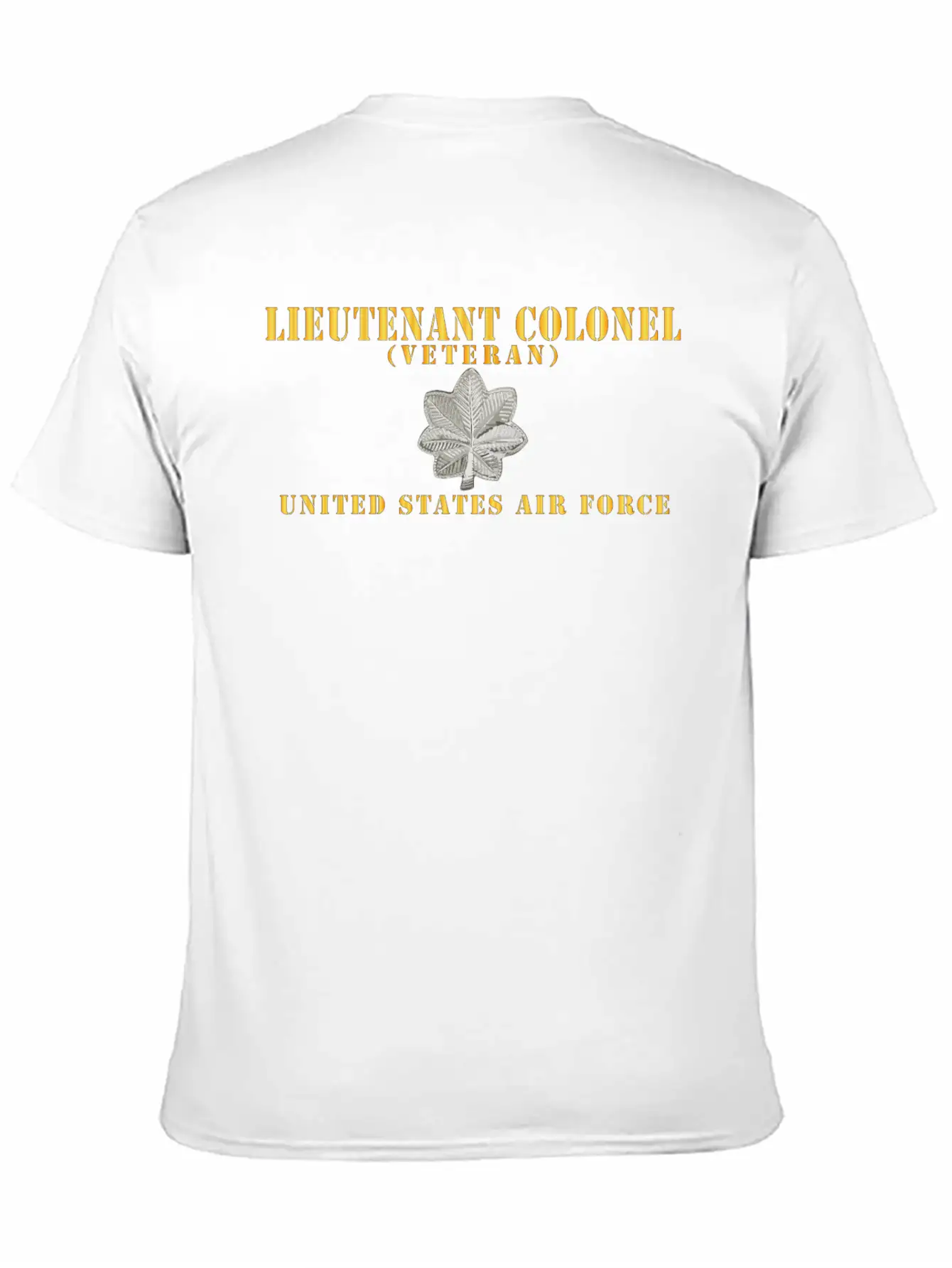 USAF Lieutenant Colonel LTC Veteran X 300 Hat Relaxed Everyday Tee – Lightweight And Durable Cotton