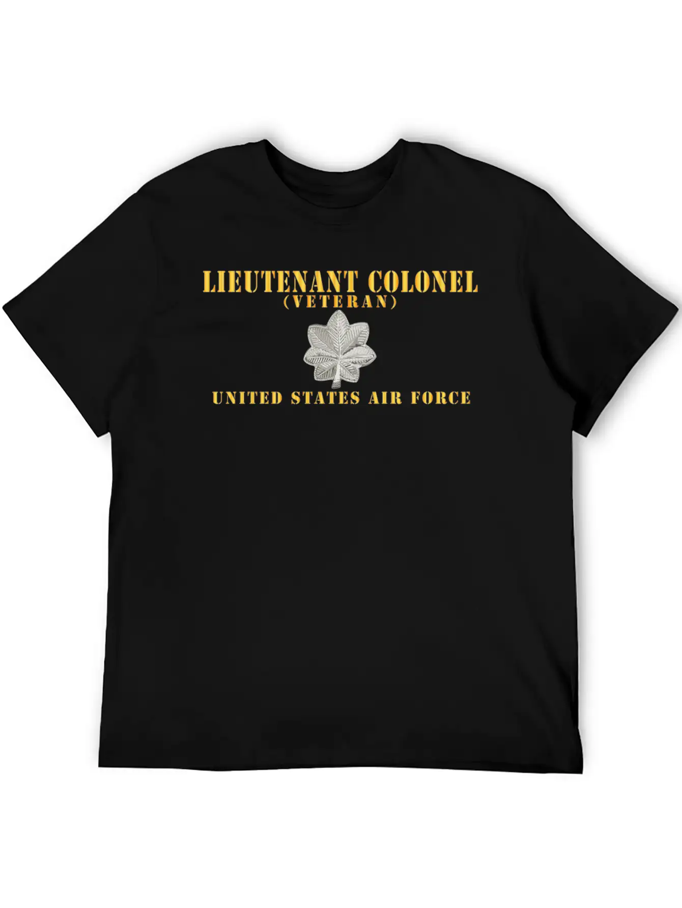USAF Lieutenant Colonel LTC Veteran X 300 Hat Relaxed Everyday Tee – Lightweight And Durable Cotton