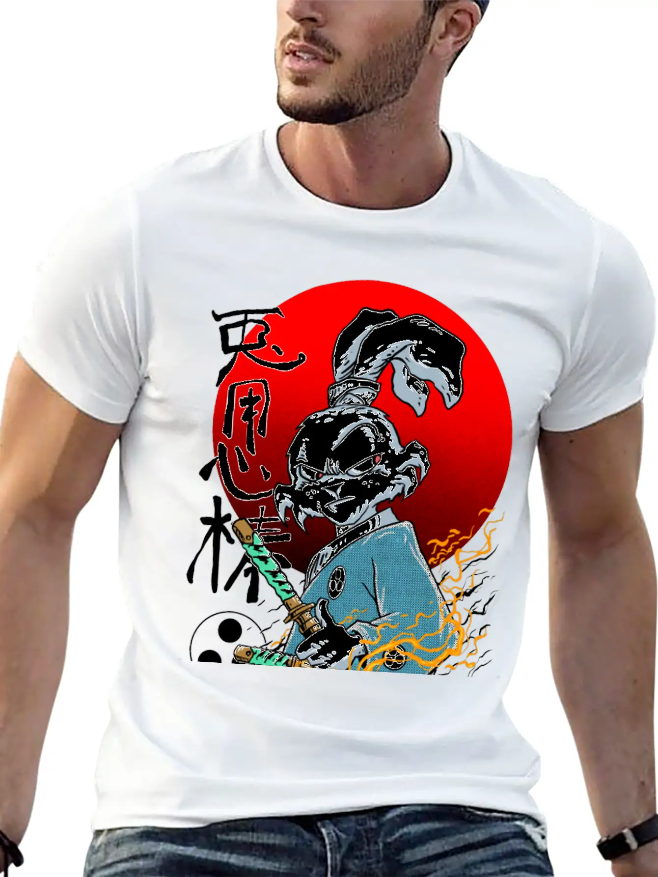 Usagi Yojimbo Soft Cotton Short Sleeve Tee – Unisex Wardrobe Staple