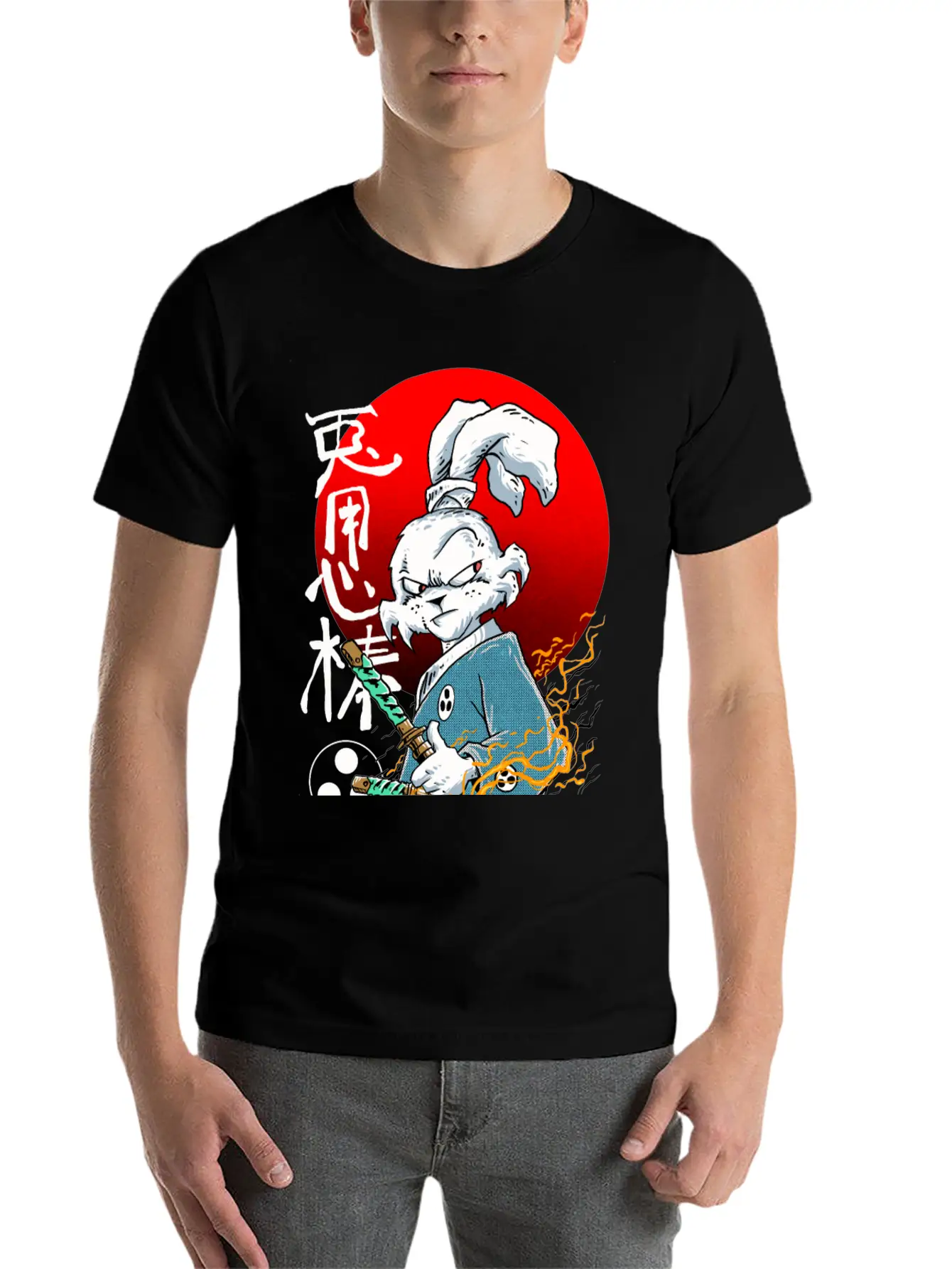Usagi Yojimbo Soft Cotton Short Sleeve Tee – Unisex Wardrobe Staple