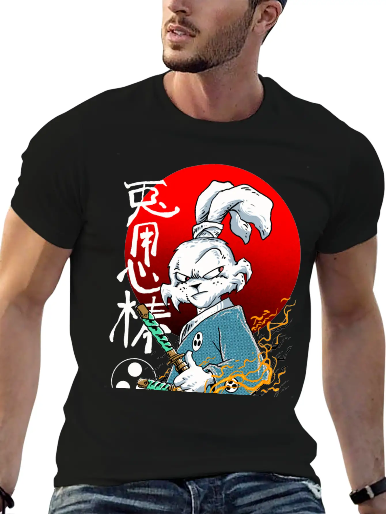 Usagi Yojimbo Soft Cotton Short Sleeve Tee – Unisex Wardrobe Staple