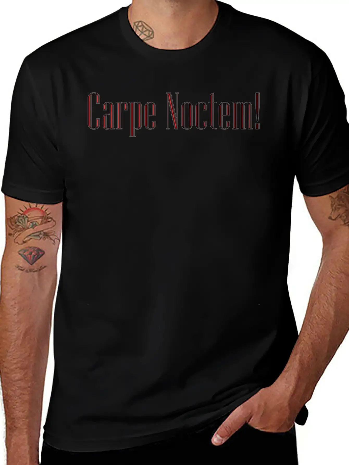Use The Night Basic Graphic T-Shirt – Daily Comfort In Soft Cotton
