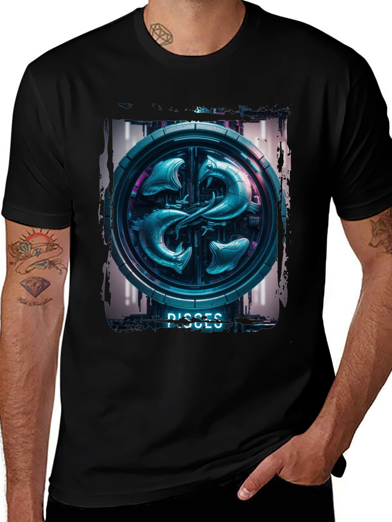 Pisces Zodiac Graphic Tee - Stylish Horoscope T-Shirt