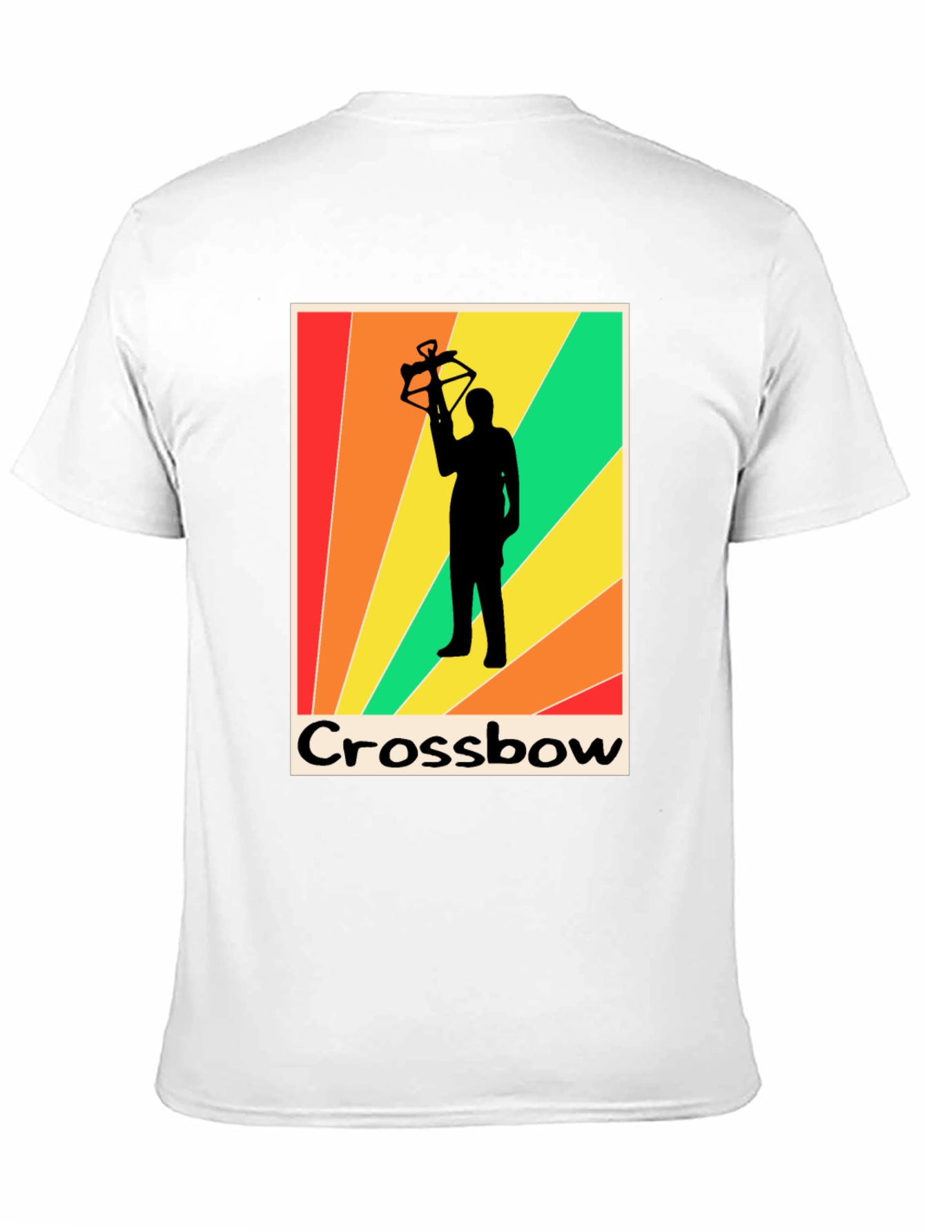 Retro Crossbow T-Shirt - Archer Silhouette Tee