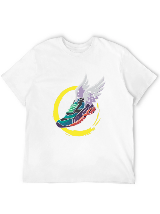 Winged Shoe Graphic T-Shirt