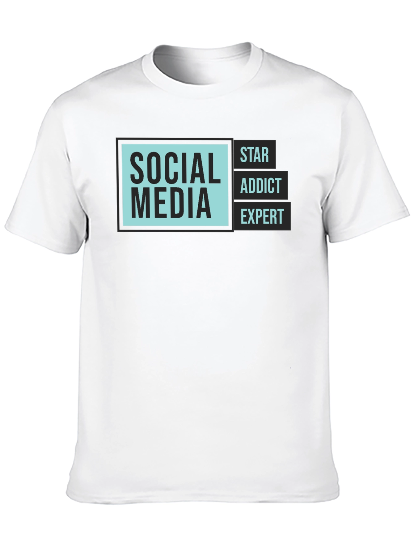 Social Media Expert T-Shirt - Trendy Graphic Tee