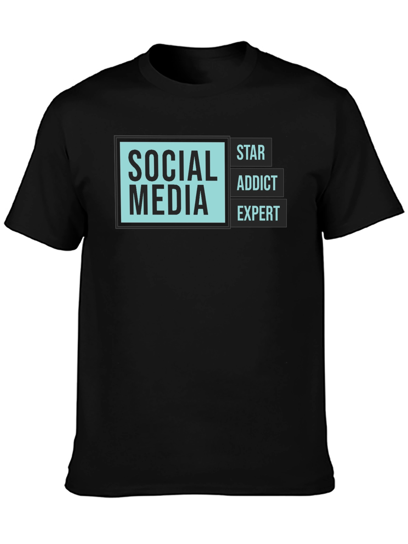 Social Media Expert T-Shirt - Trendy Graphic Tee