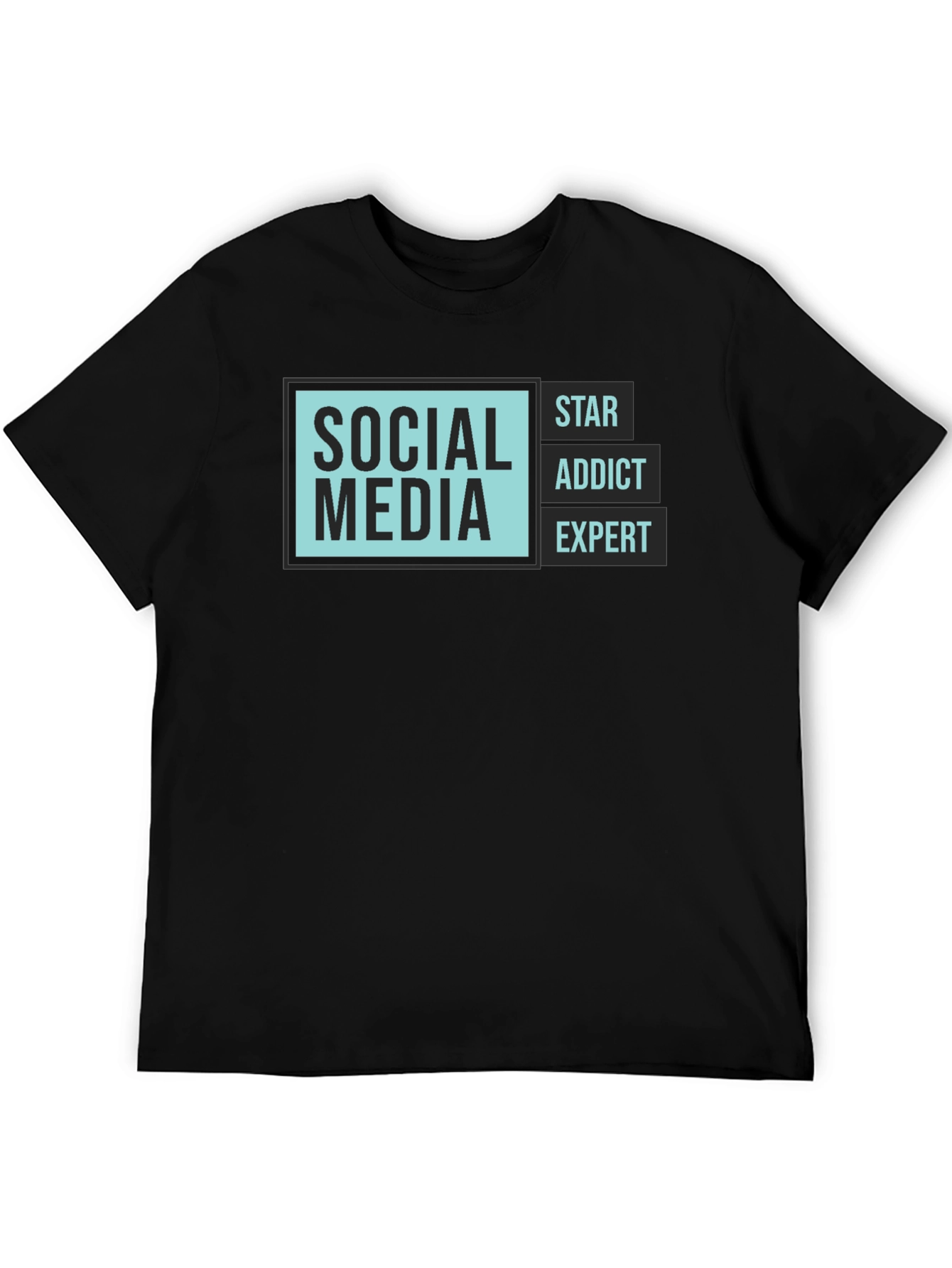 Social Media Expert T-Shirt - Trendy Graphic Tee