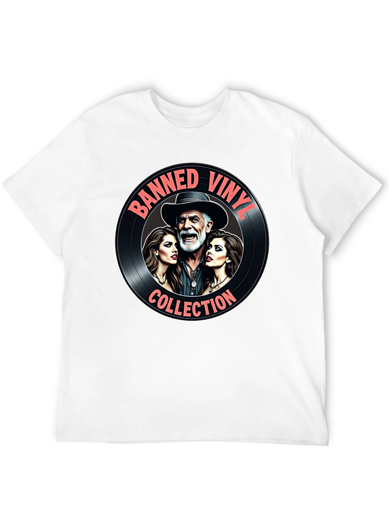 Banned Vinylz Collection Graphic Tee