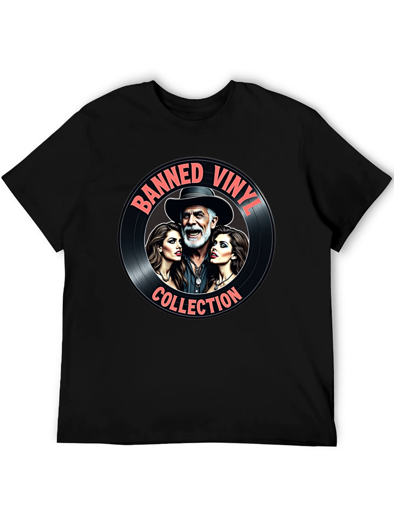 Banned Vinylz Collection Graphic Tee