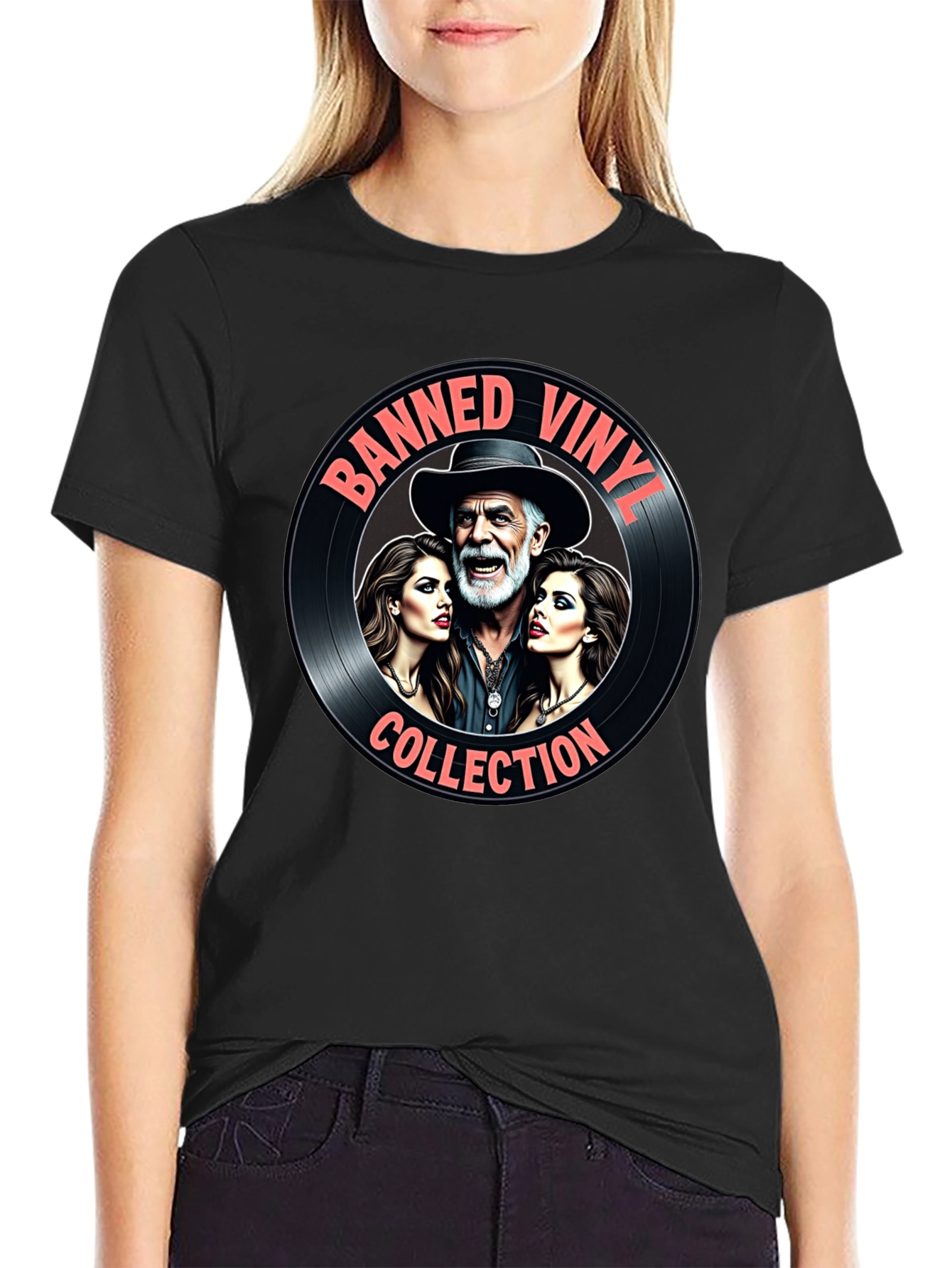 Banned Vinylz Collection Graphic Tee