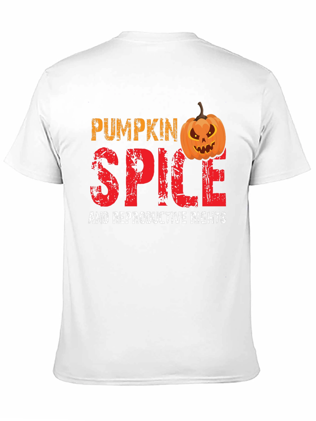 Pumpkin Spice Reproductive Rights Graphic Tee