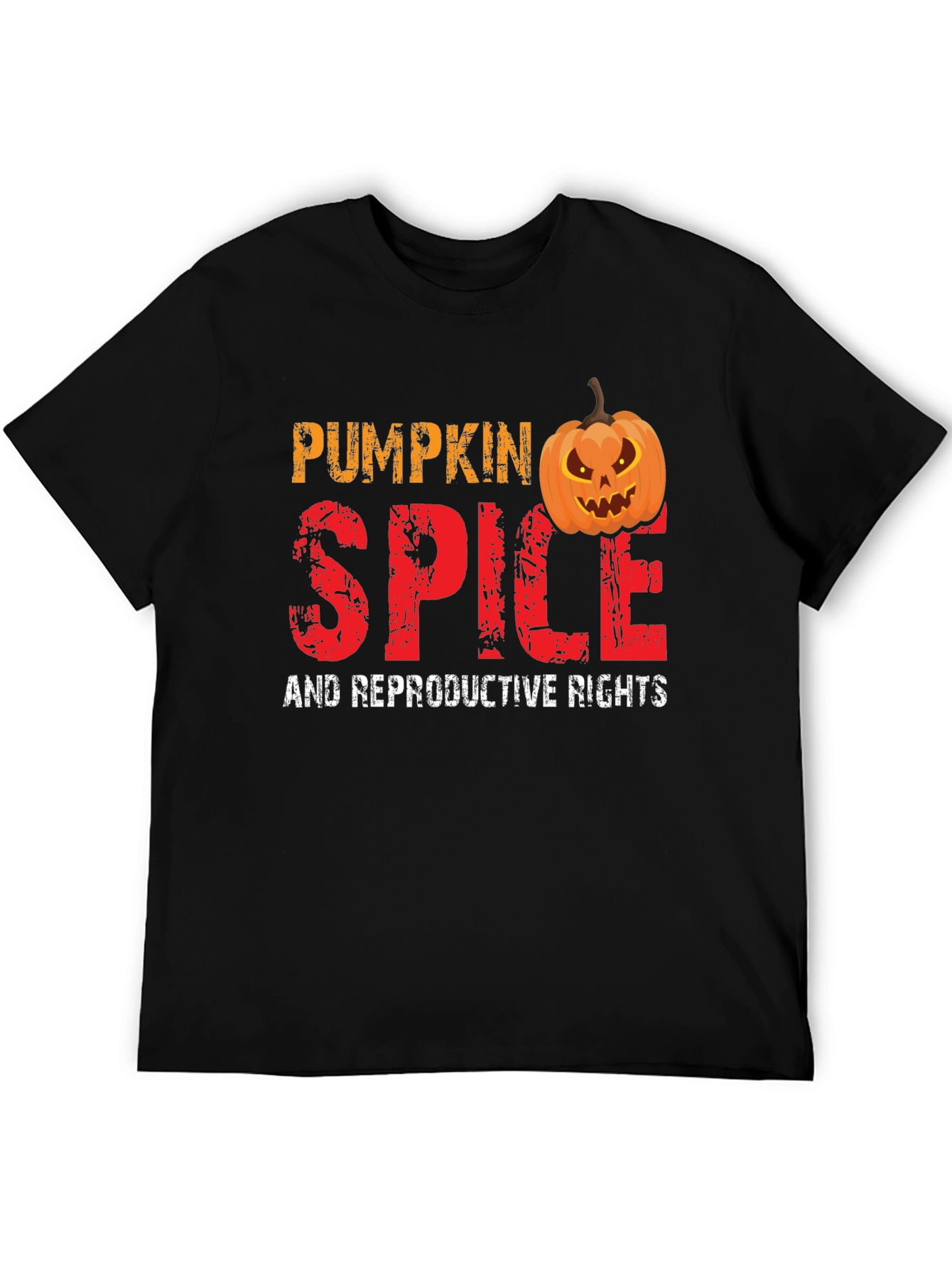 Pumpkin Spice Reproductive Rights Graphic Tee