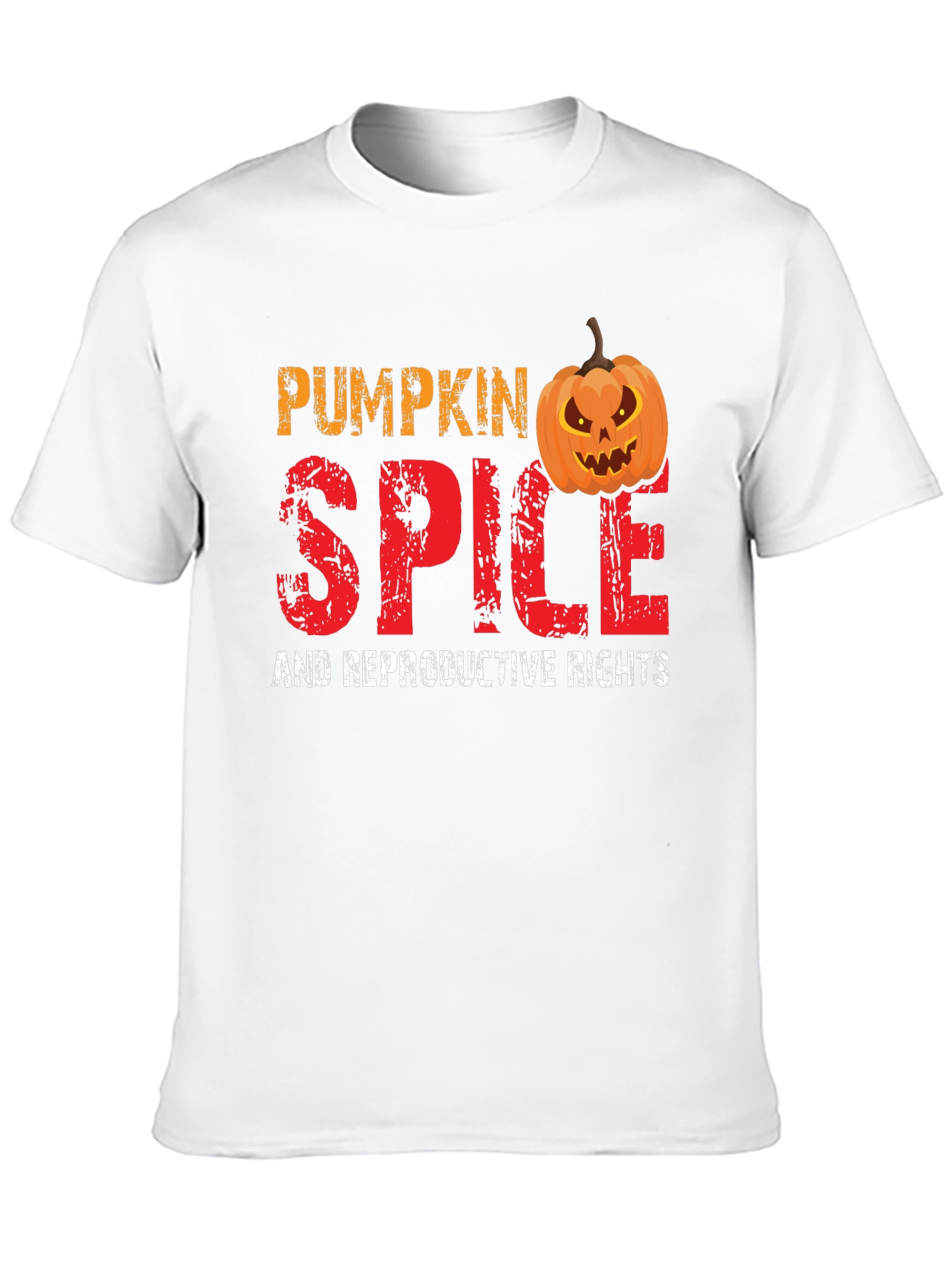 Pumpkin Spice Reproductive Rights Graphic Tee