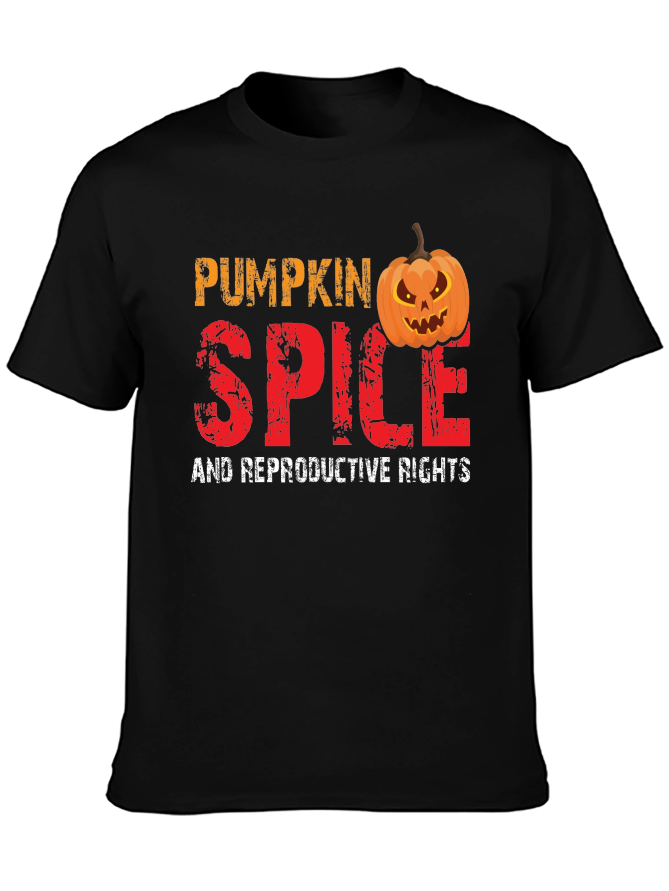 Pumpkin Spice Reproductive Rights Graphic Tee