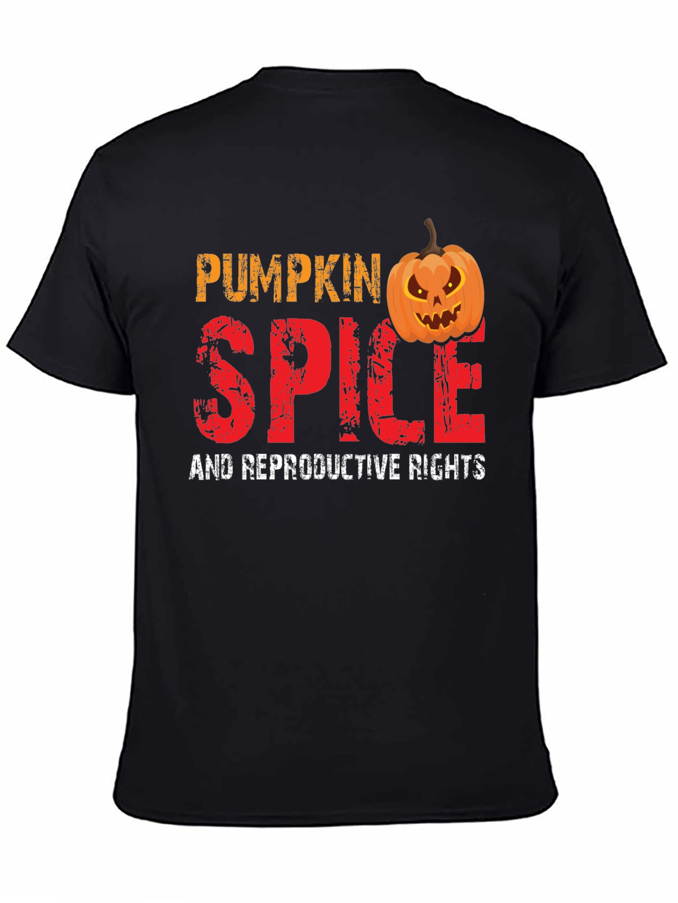 Pumpkin Spice Reproductive Rights Graphic Tee