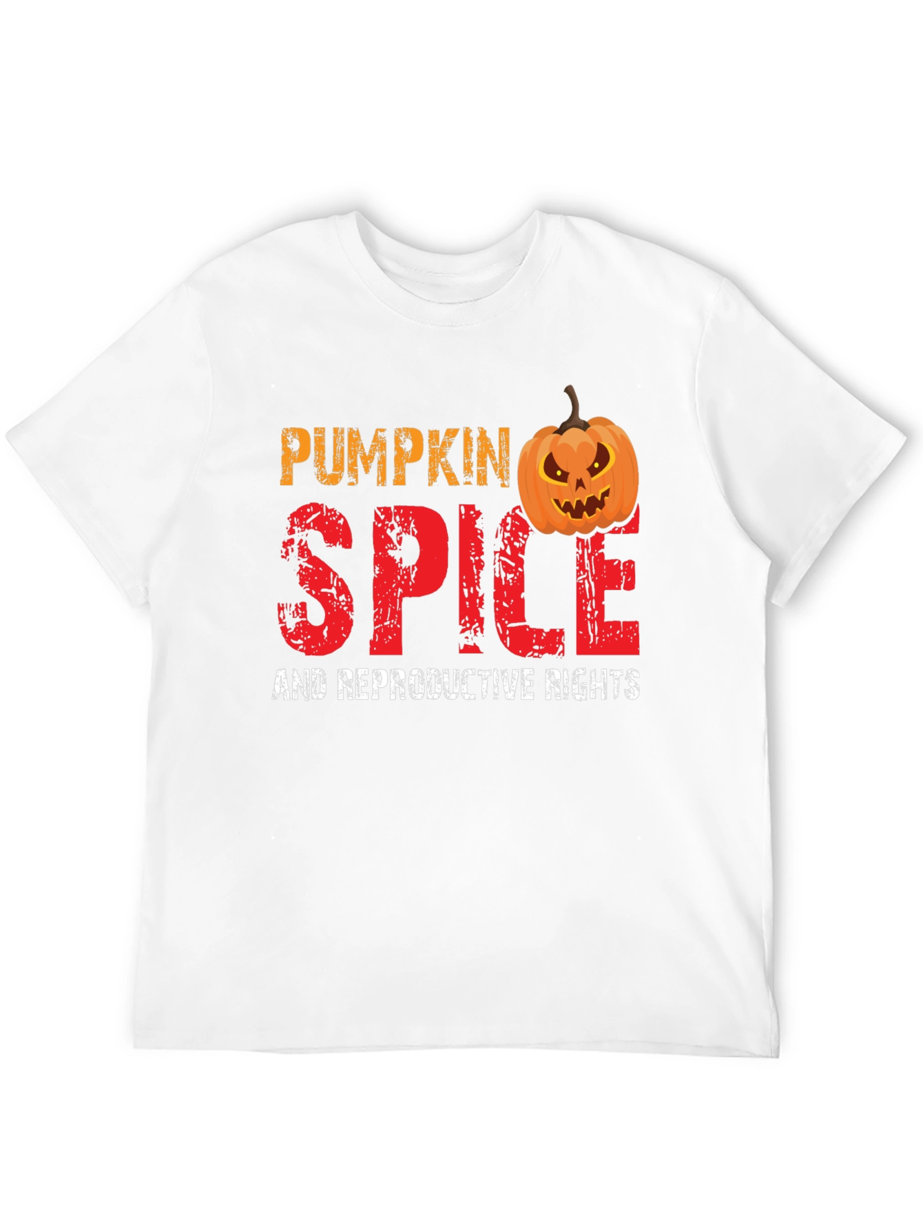 Pumpkin Spice Reproductive Rights Graphic Tee