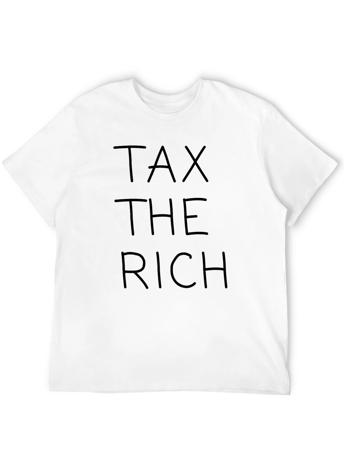 Tax the Rich Black T-Shirt - Statement Tee