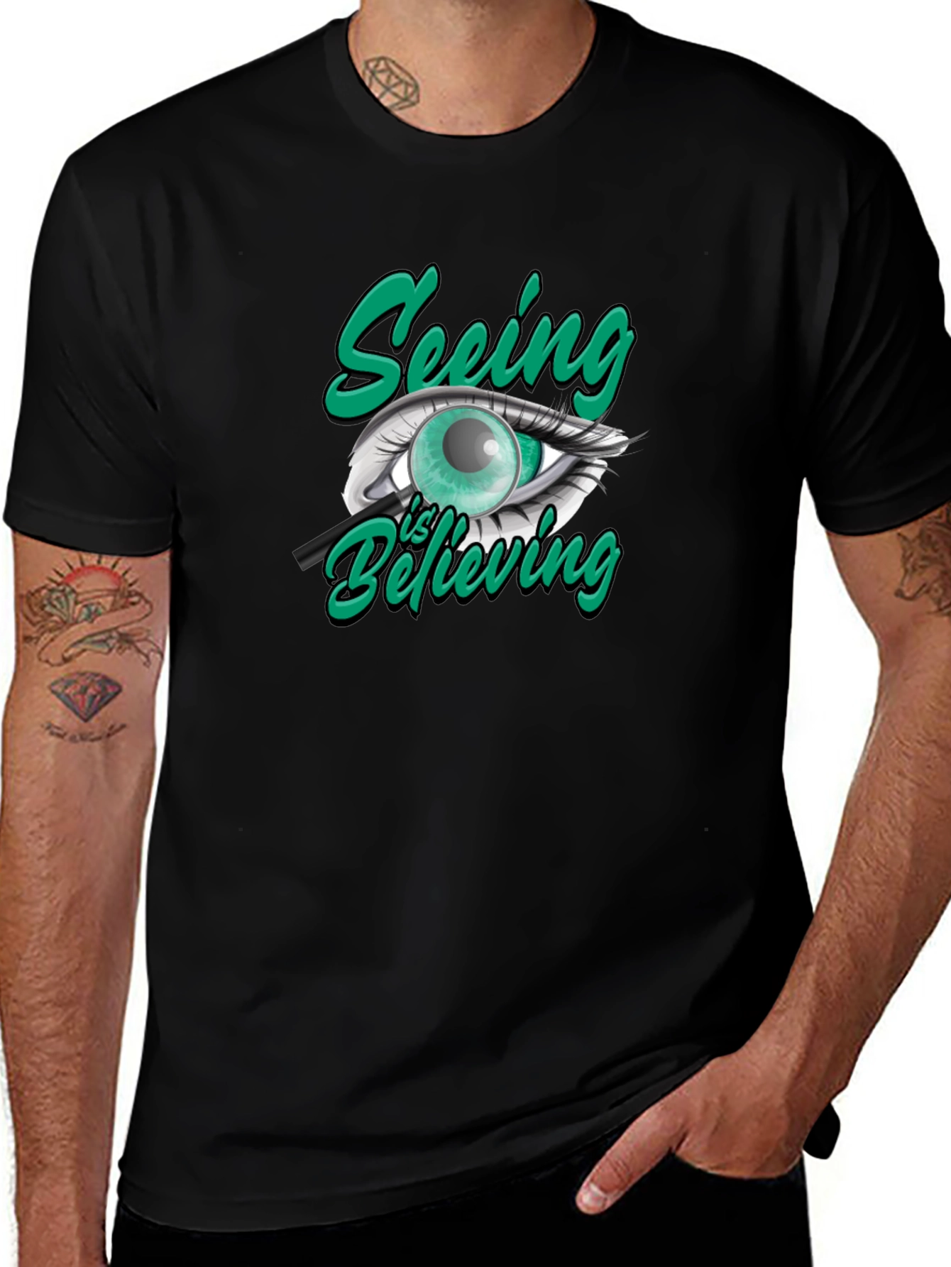 Seeing is Believing Graphic T-Shirt