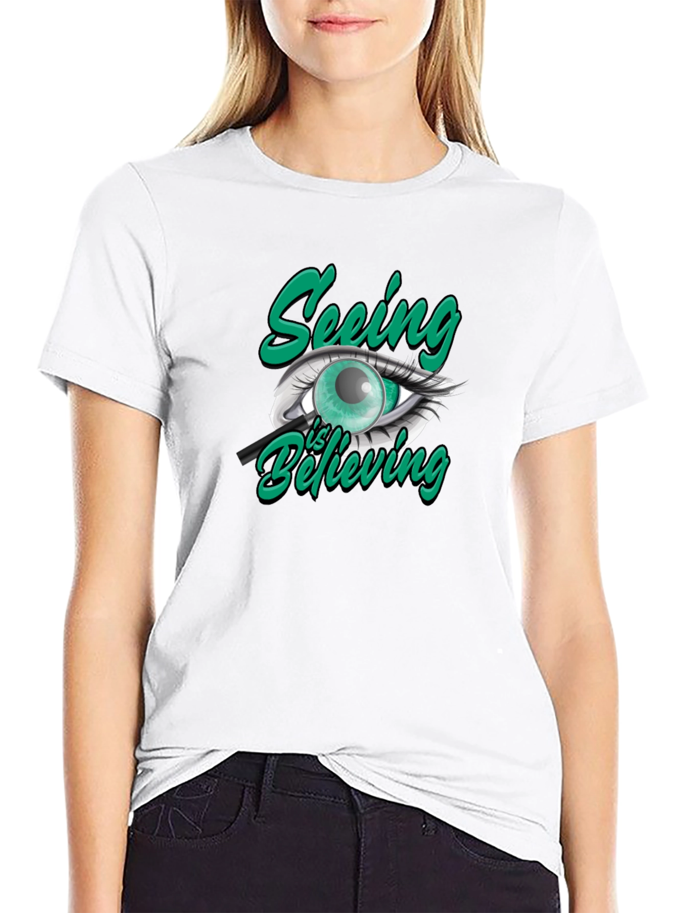 Seeing is Believing Graphic T-Shirt
