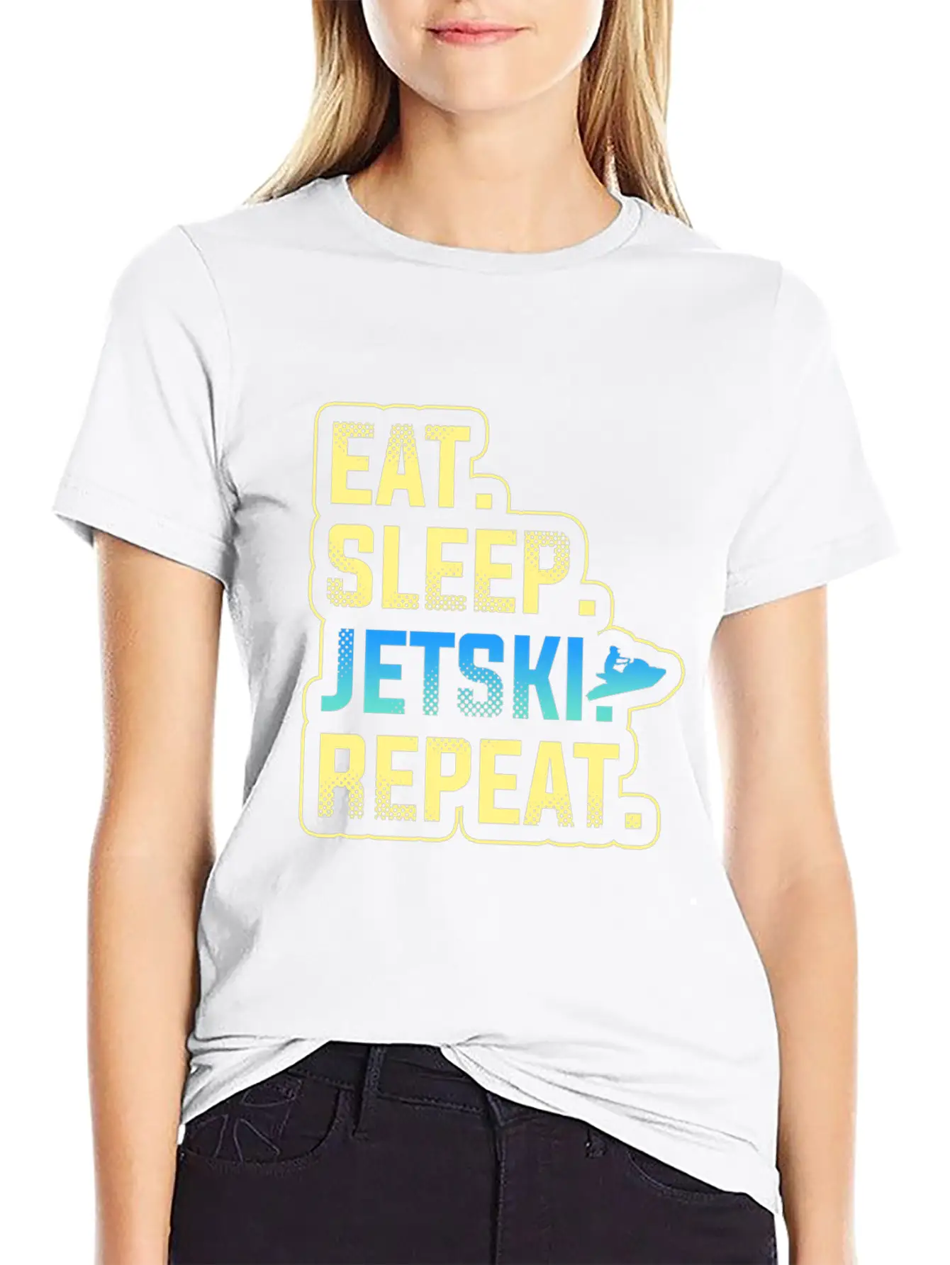 Vacation, Holidays, Sand, Sun, Wave, Riding, Drive Modern Fit Casual T-Shirt – Clean And Versatile Design