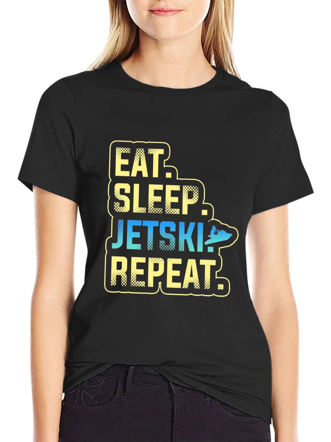 Vacation, Holidays, Sand, Sun, Wave, Riding, Drive Modern Fit Casual T-Shirt – Clean And Versatile Design