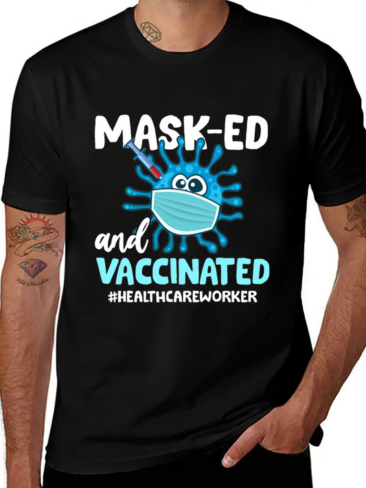 Vaccination 2021 - Being Vaccinated Saves Lives Essential Cotton Tee For Daily Outfits – Unisex Style