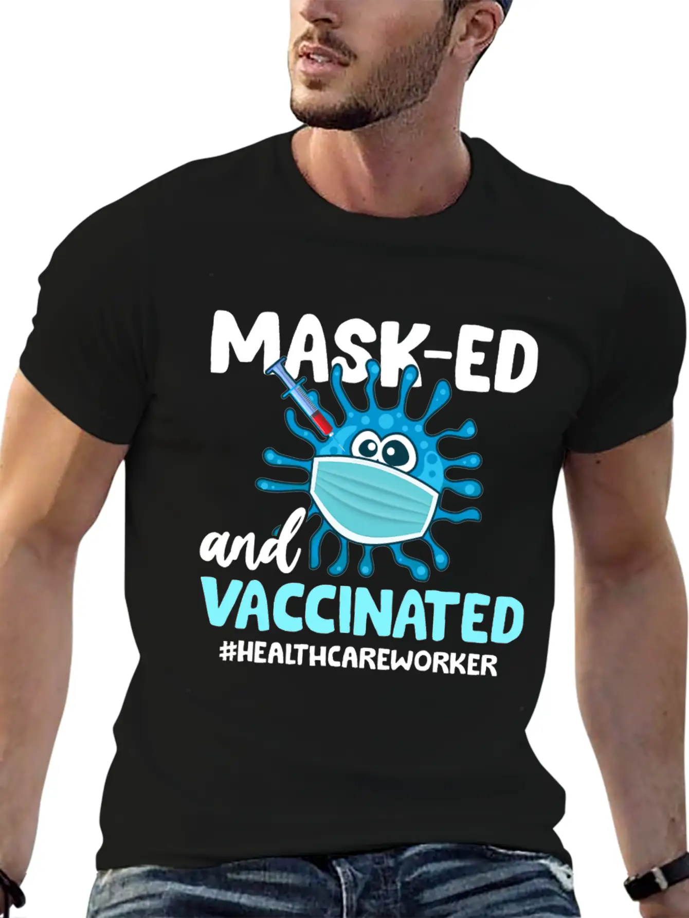 Vaccination 2021 - Being Vaccinated Saves Lives Essential Cotton Tee For Daily Outfits – Unisex Style