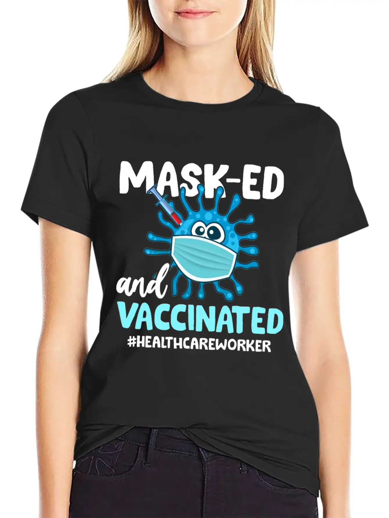 Vaccination 2021 - Being Vaccinated Saves Lives Essential Cotton Tee For Daily Outfits – Unisex Style