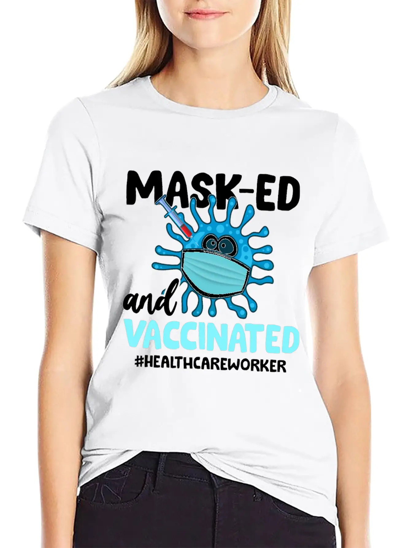 Vaccination 2021 - Being Vaccinated Saves Lives Essential Cotton Tee For Daily Outfits – Unisex Style