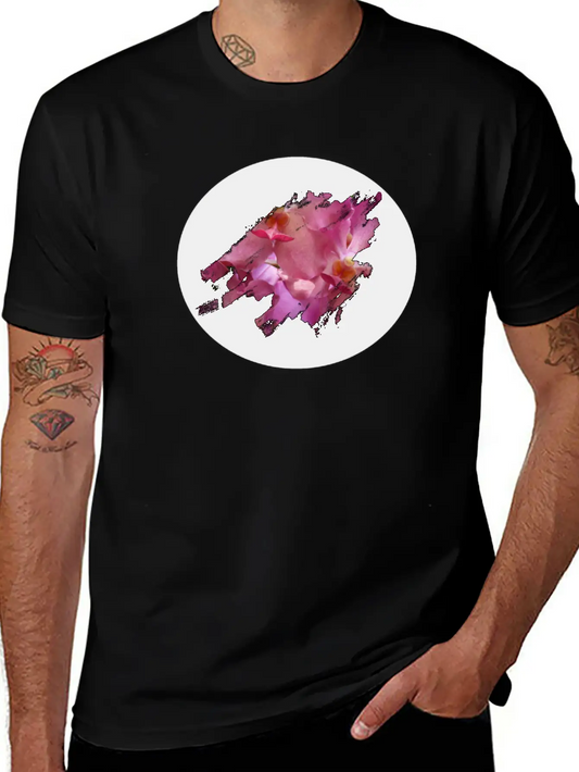 Vanda Orchid Classic Fit Graphic Tee For Daily Comfort – Unisex Cotton Shirt