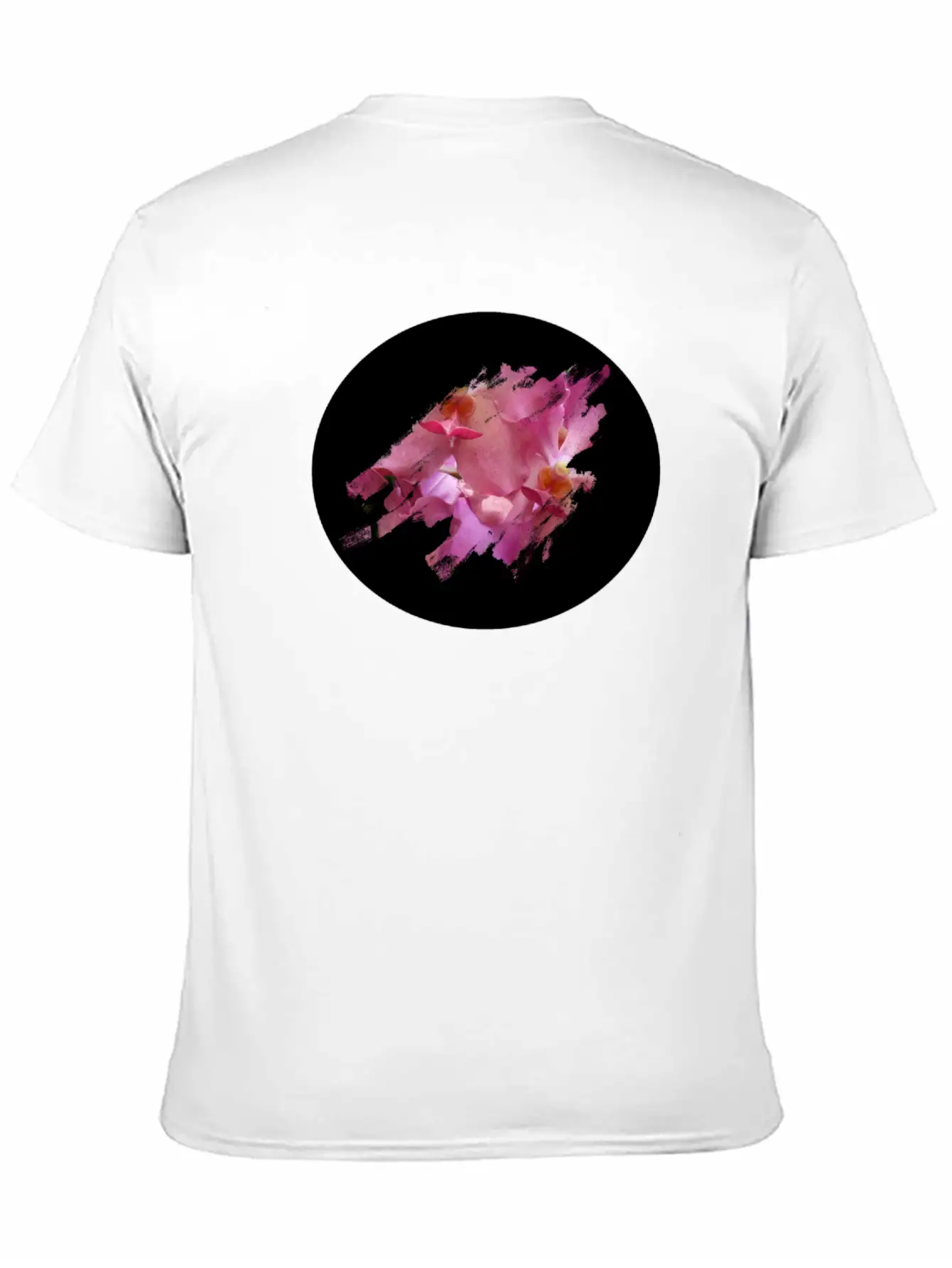 Vanda Orchid Classic Fit Graphic Tee For Daily Comfort – Unisex Cotton Shirt
