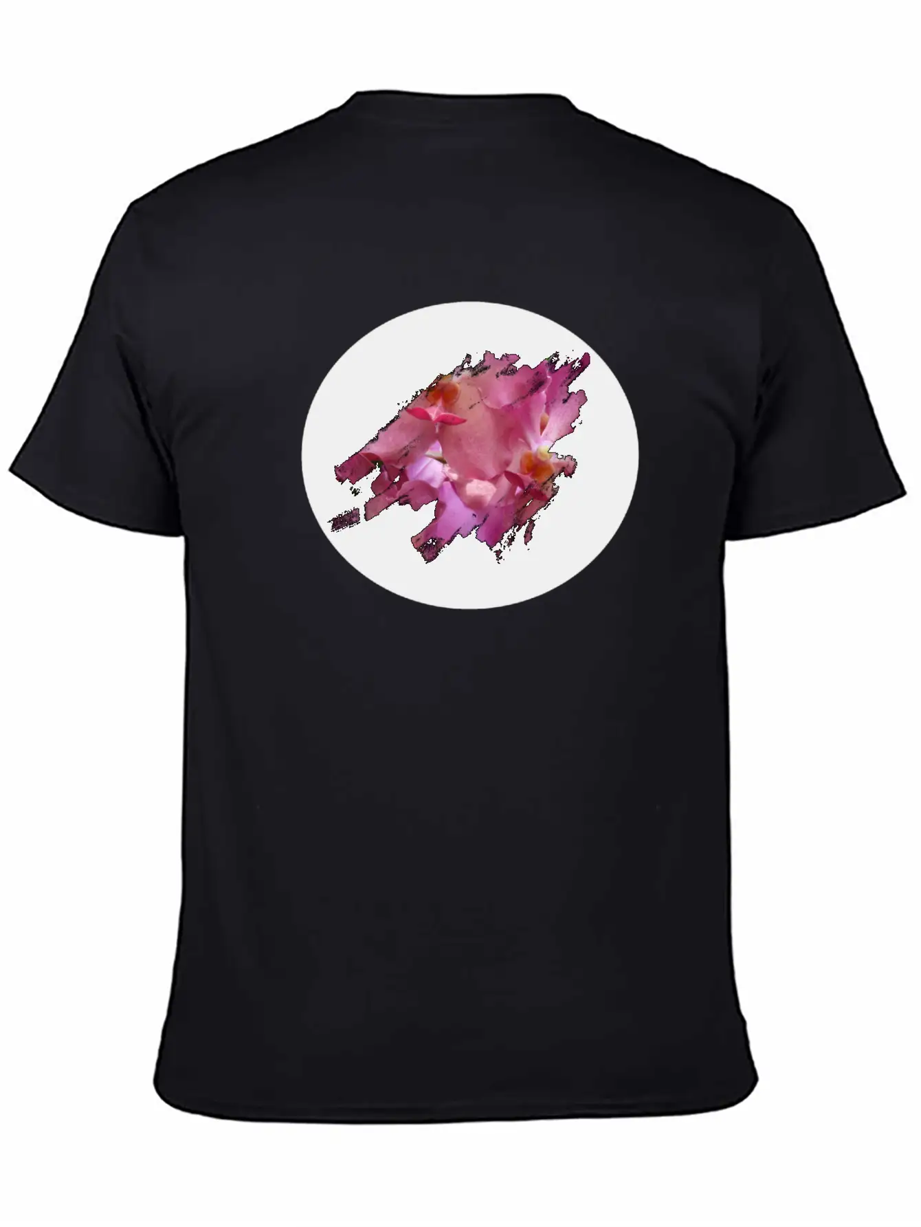 Vanda Orchid Classic Fit Graphic Tee For Daily Comfort – Unisex Cotton Shirt