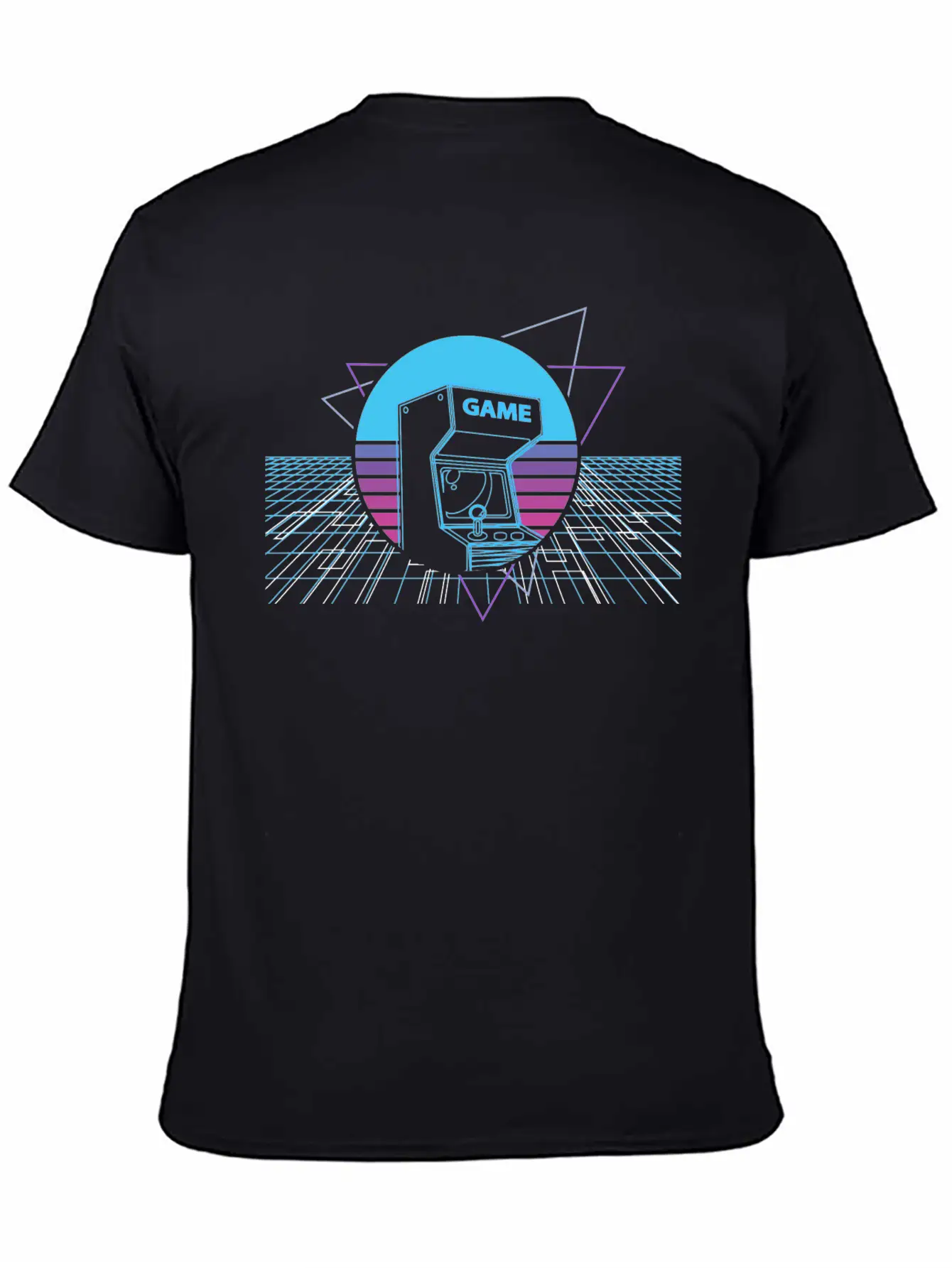 Vaporwave Arcade Gaming Video Game Game Nerd Lightweight Cotton T-Shirt – Daily Comfort Graphic Shirt