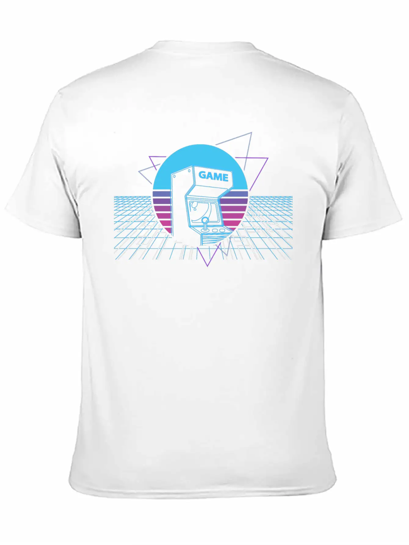 Vaporwave Arcade Gaming Video Game Game Nerd Lightweight Cotton T-Shirt – Daily Comfort Graphic Shirt