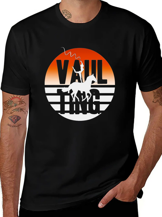Vaulting Horse Relaxed Everyday Tee – Lightweight And Durable Cotton