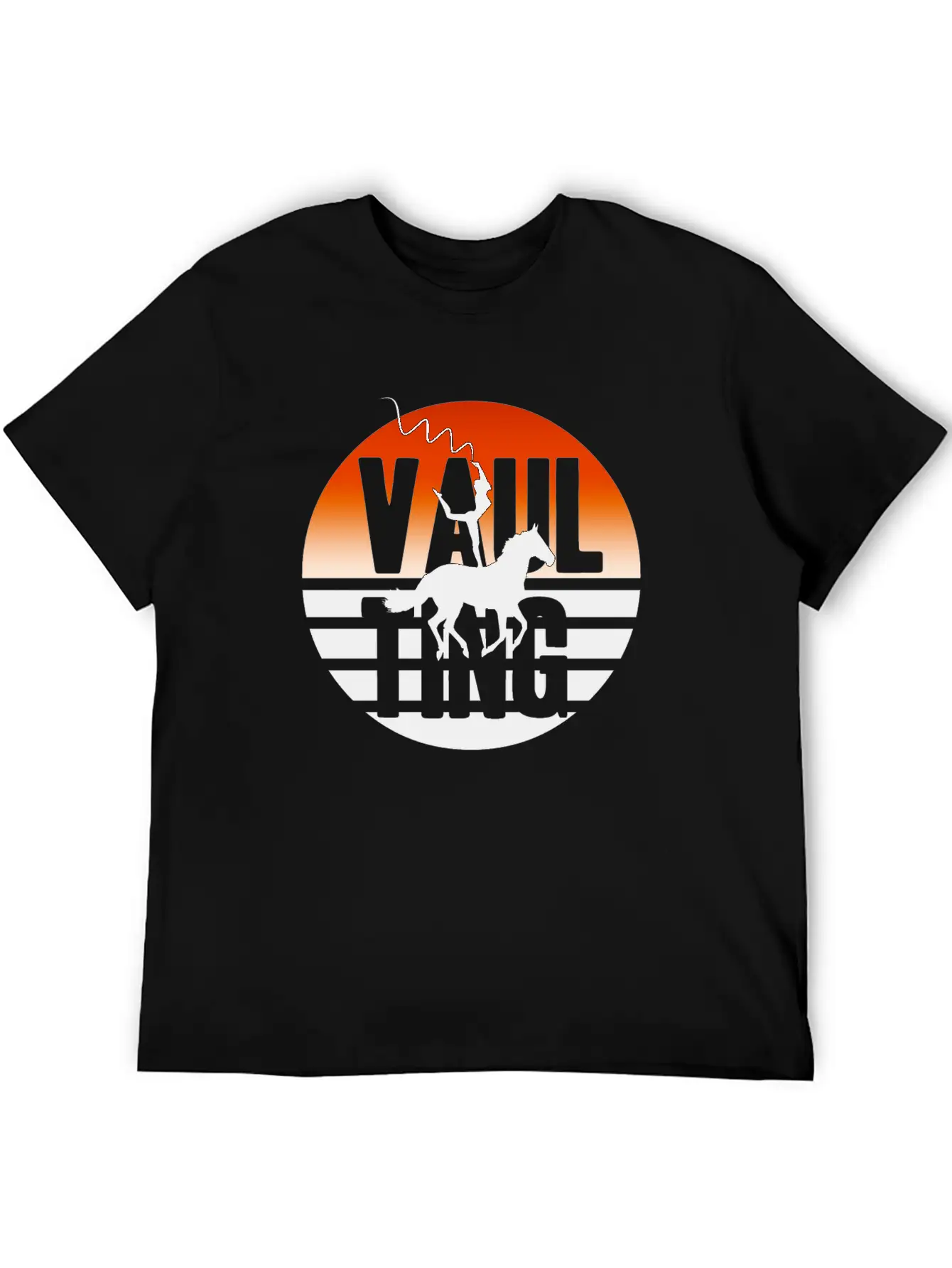 Vaulting Horse Relaxed Everyday Tee – Lightweight And Durable Cotton