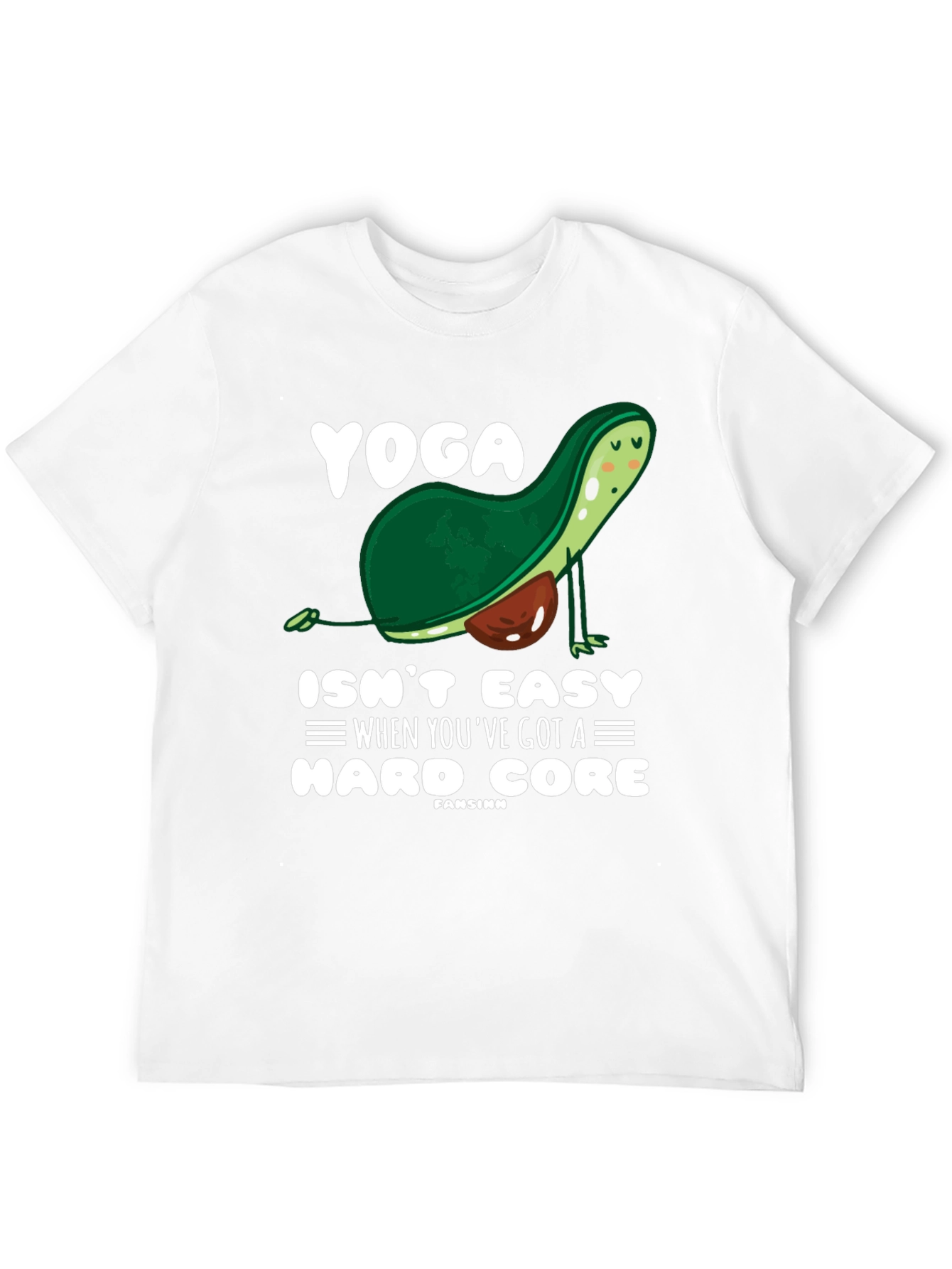 Yoga Avocado Hard Core T-Shirt