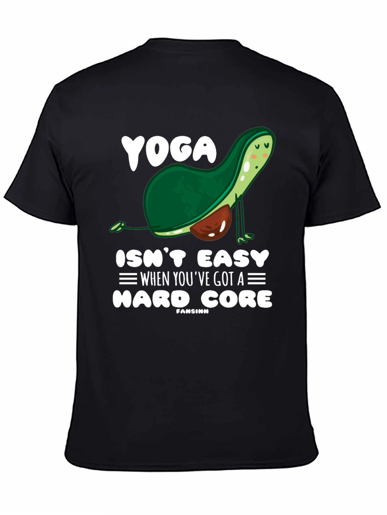 Yoga Avocado Hard Core T-Shirt