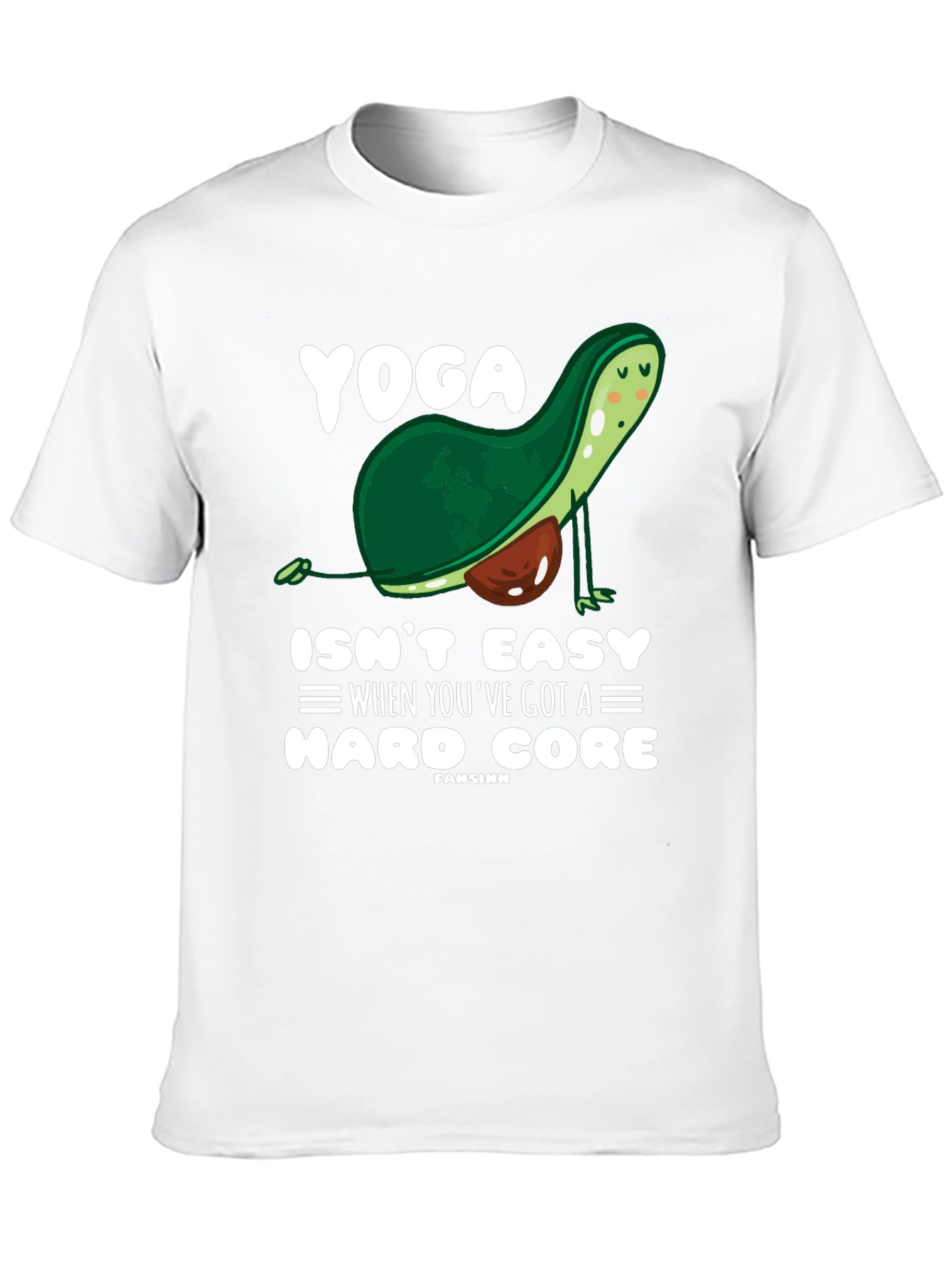 Yoga Avocado Hard Core T-Shirt