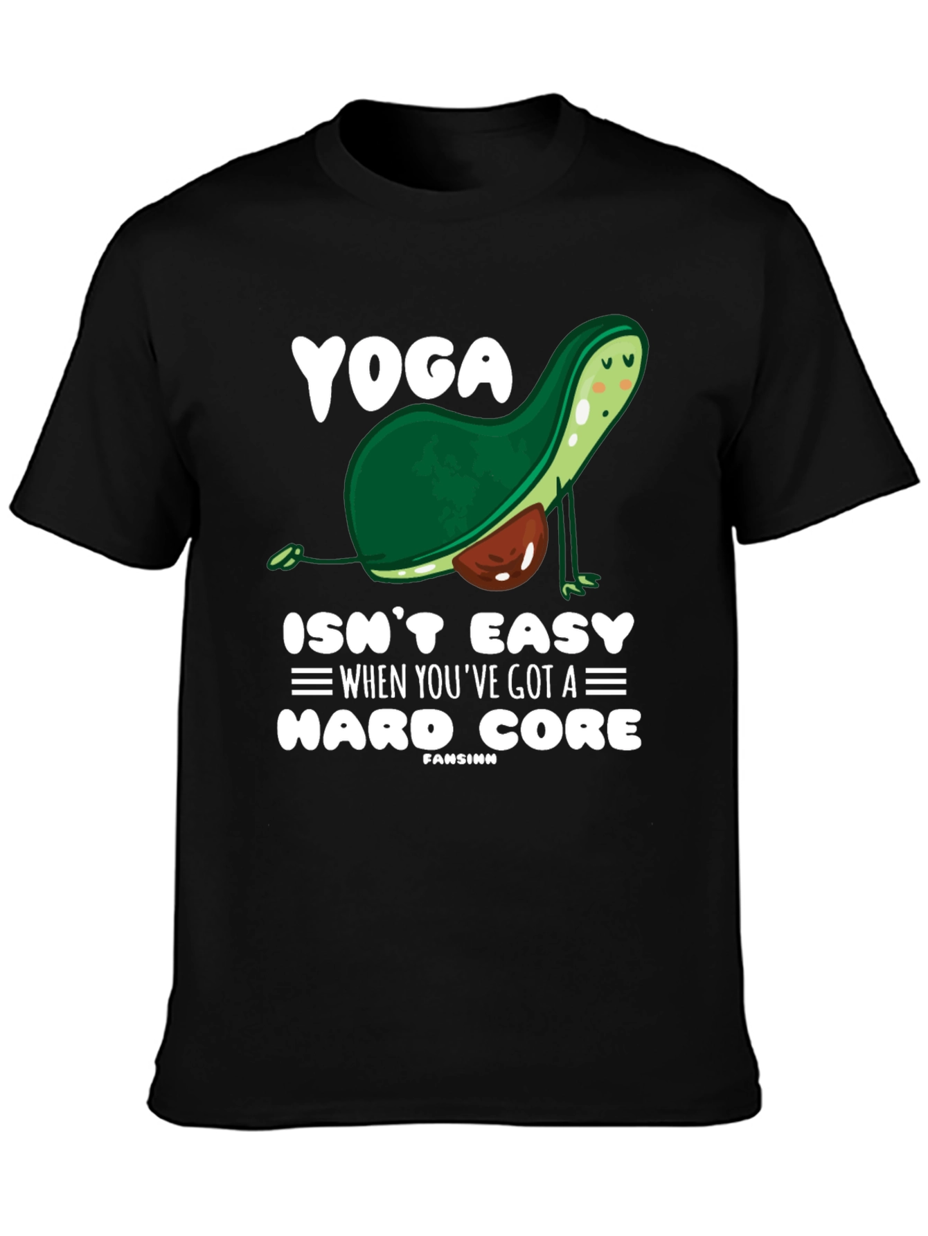 Yoga Avocado Hard Core T-Shirt