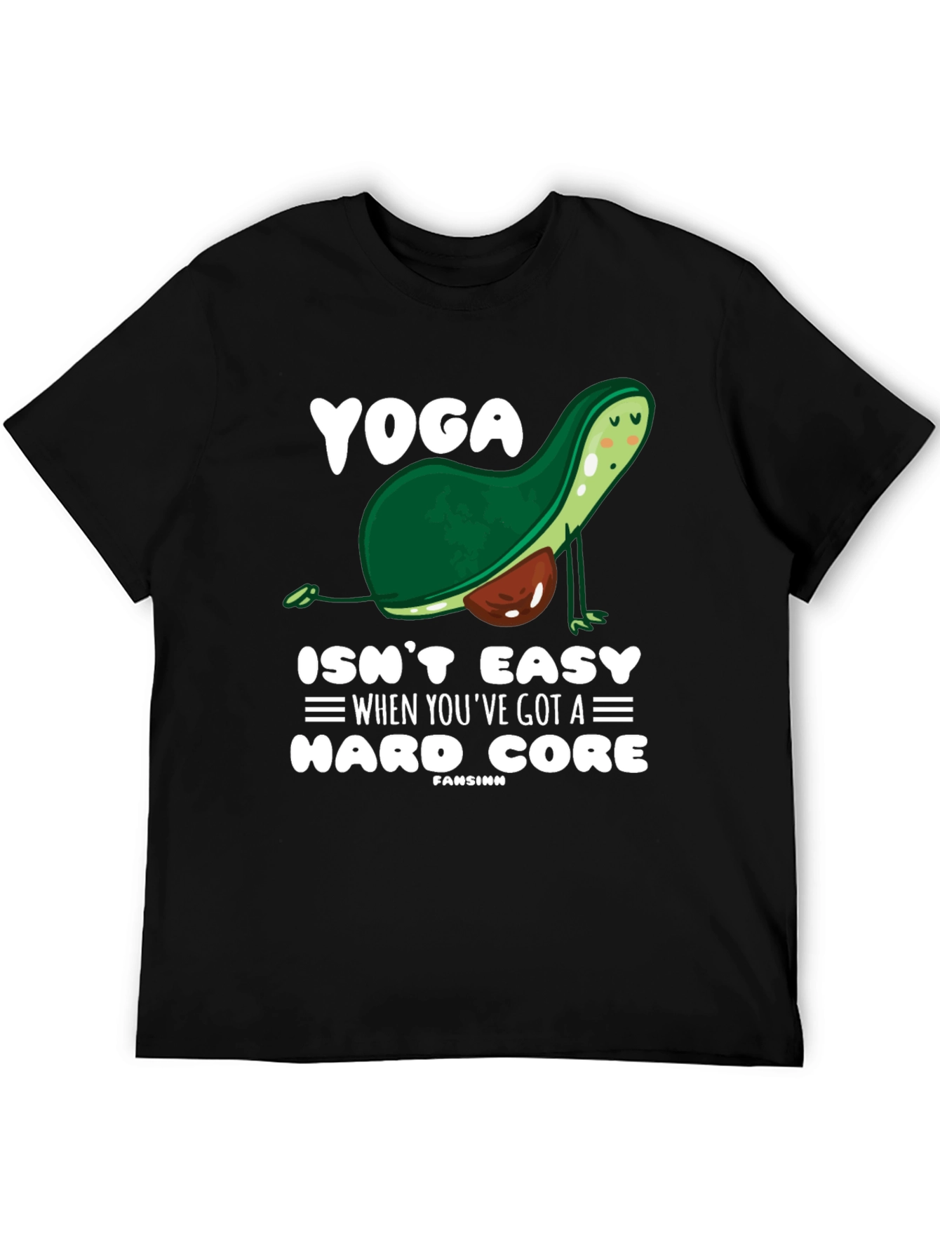 Yoga Avocado Hard Core T-Shirt